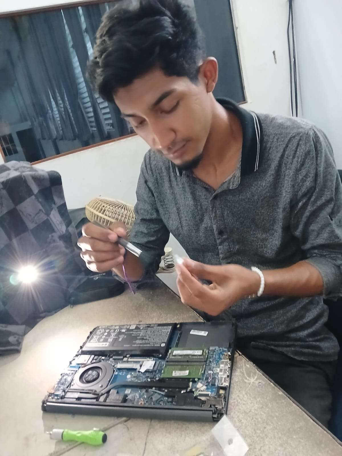 Light up Ezekiel's future