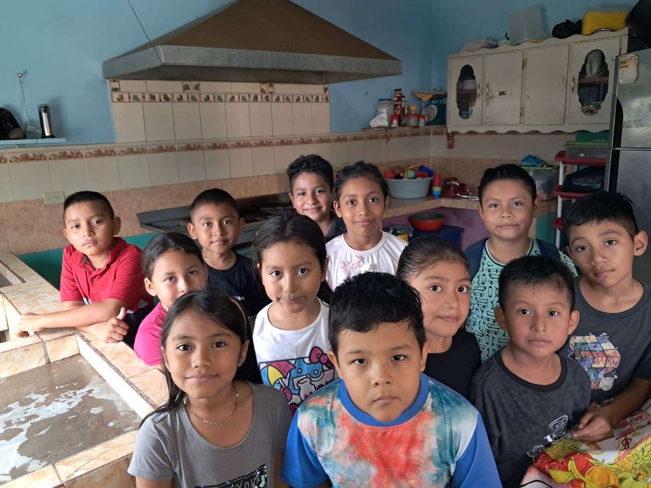 Children participating in the CDI on a school day