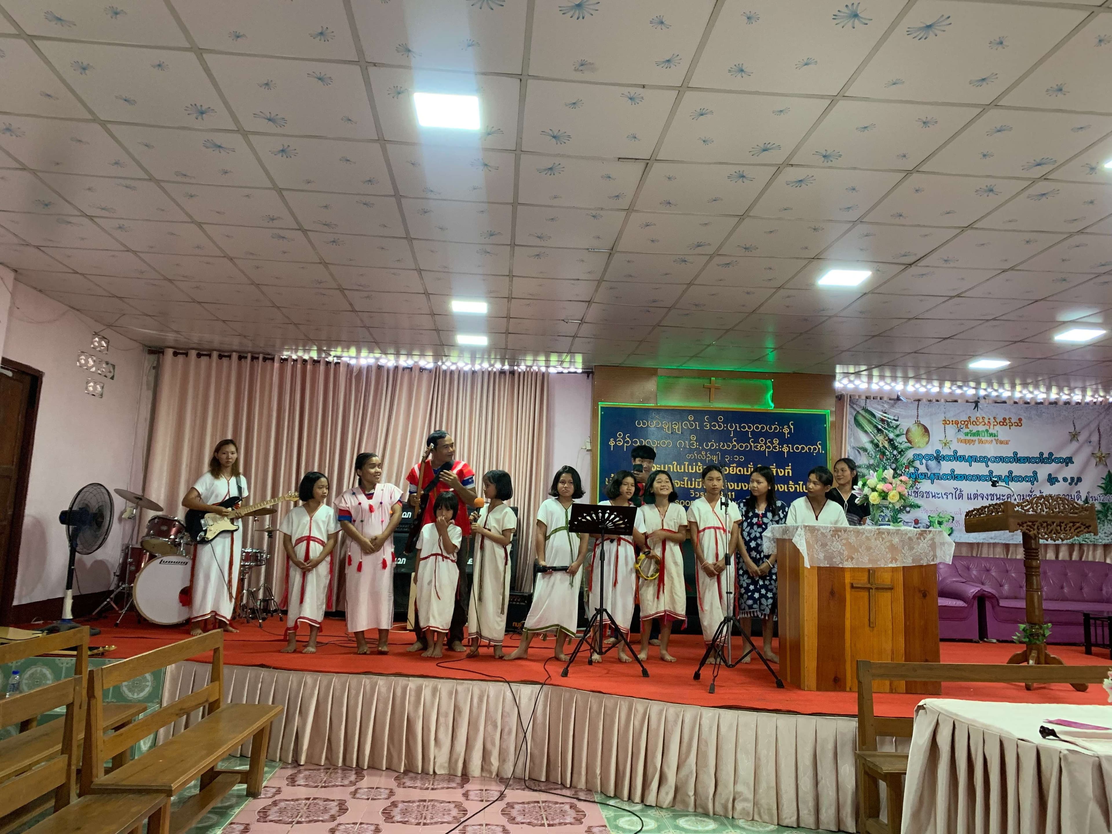 Photo from the music training session