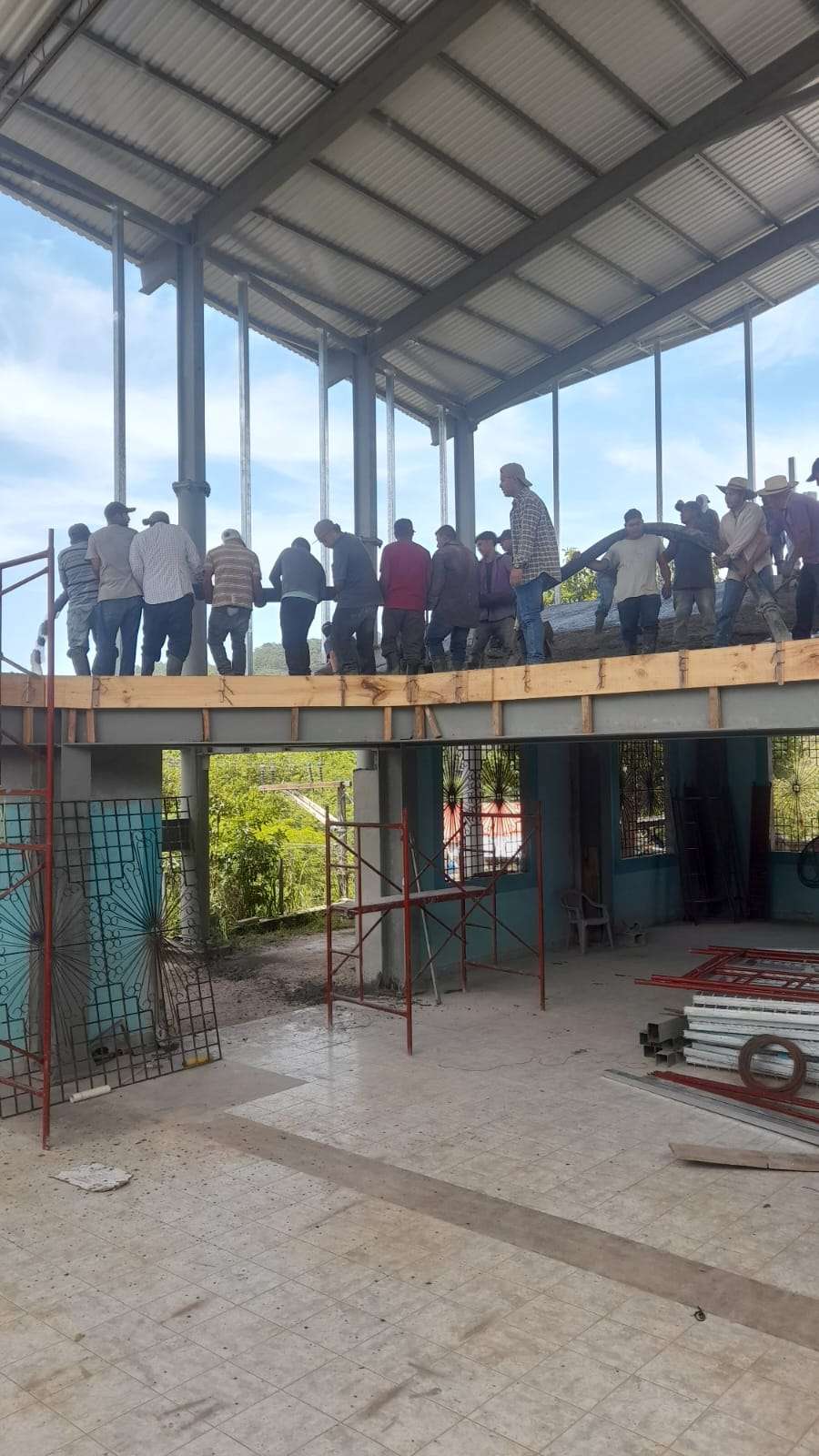 Electrical system in the temple for the benefit of children and families