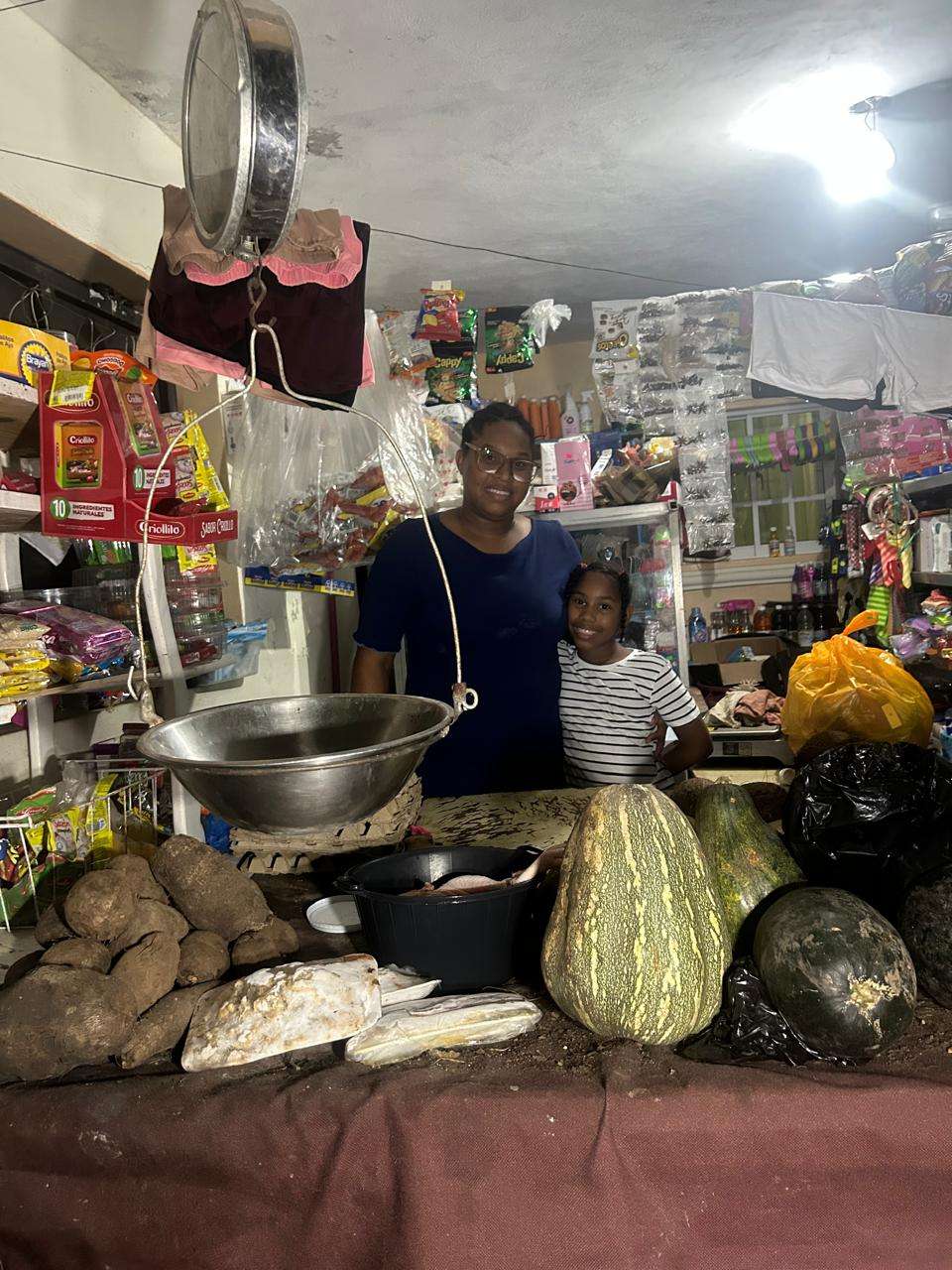 the father and part of his family