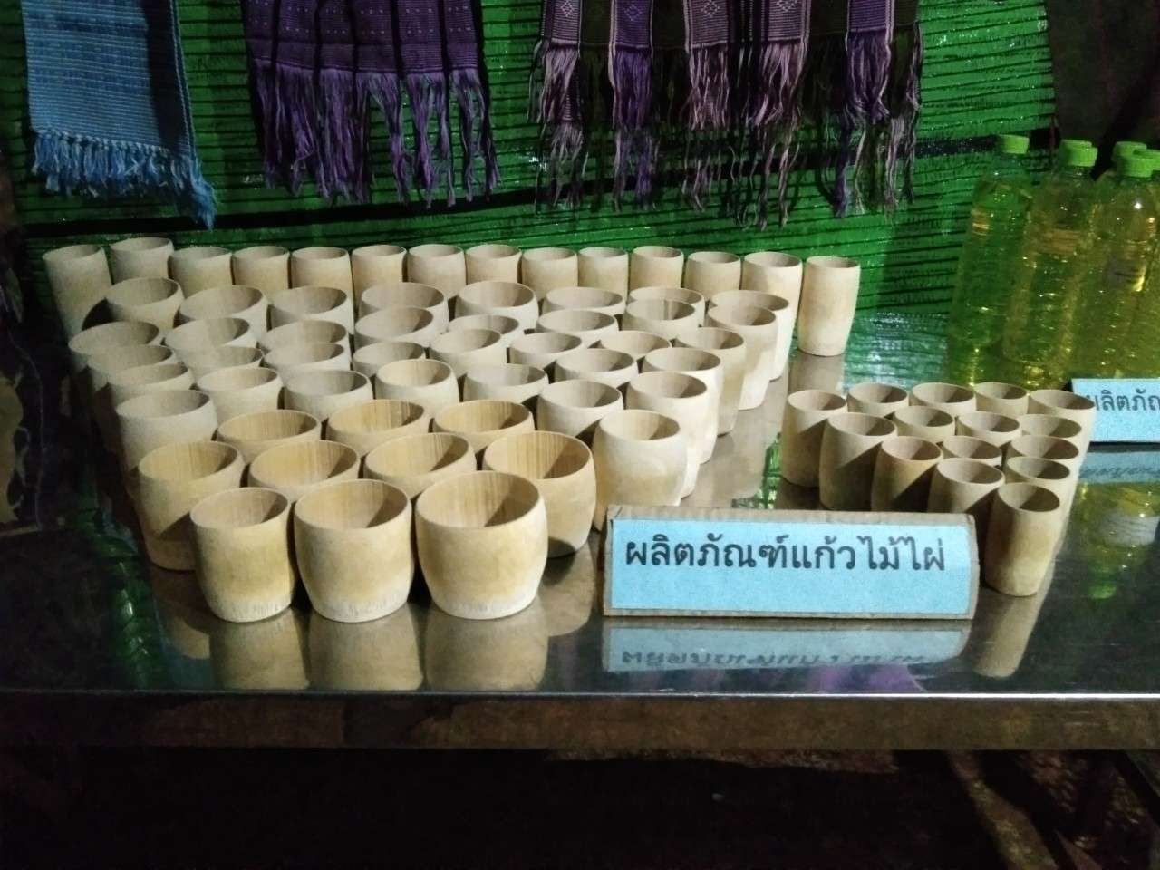 Shop Local: Handcrafted bamboo cups made by talented young people in the community are now available for sale