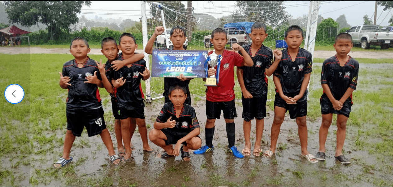 Our talented kids in the football program are celebrating their amazing achievement of winning 2nd place! Way to go, future stars!