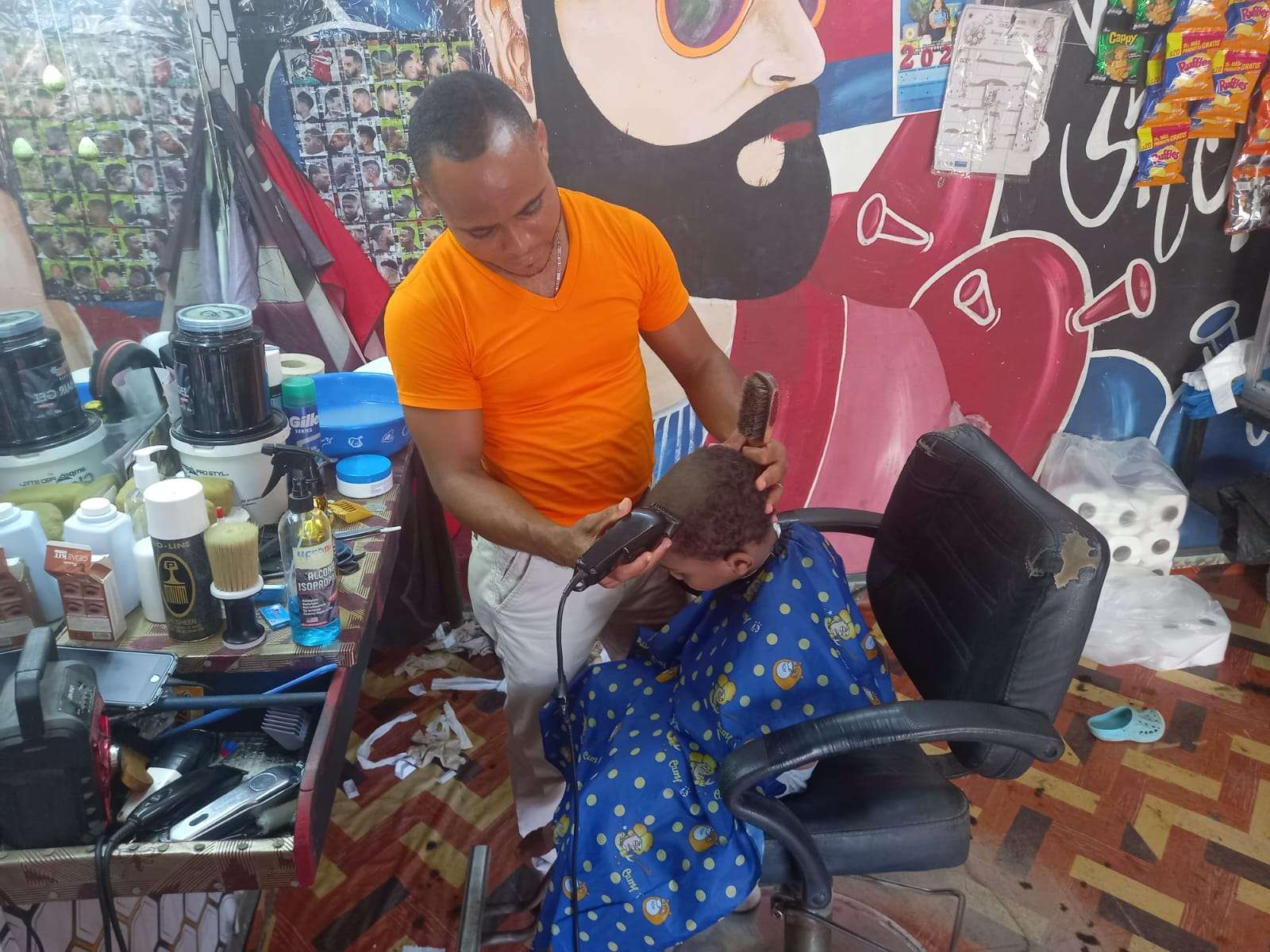 The Barber in the Exercise of His Duties
