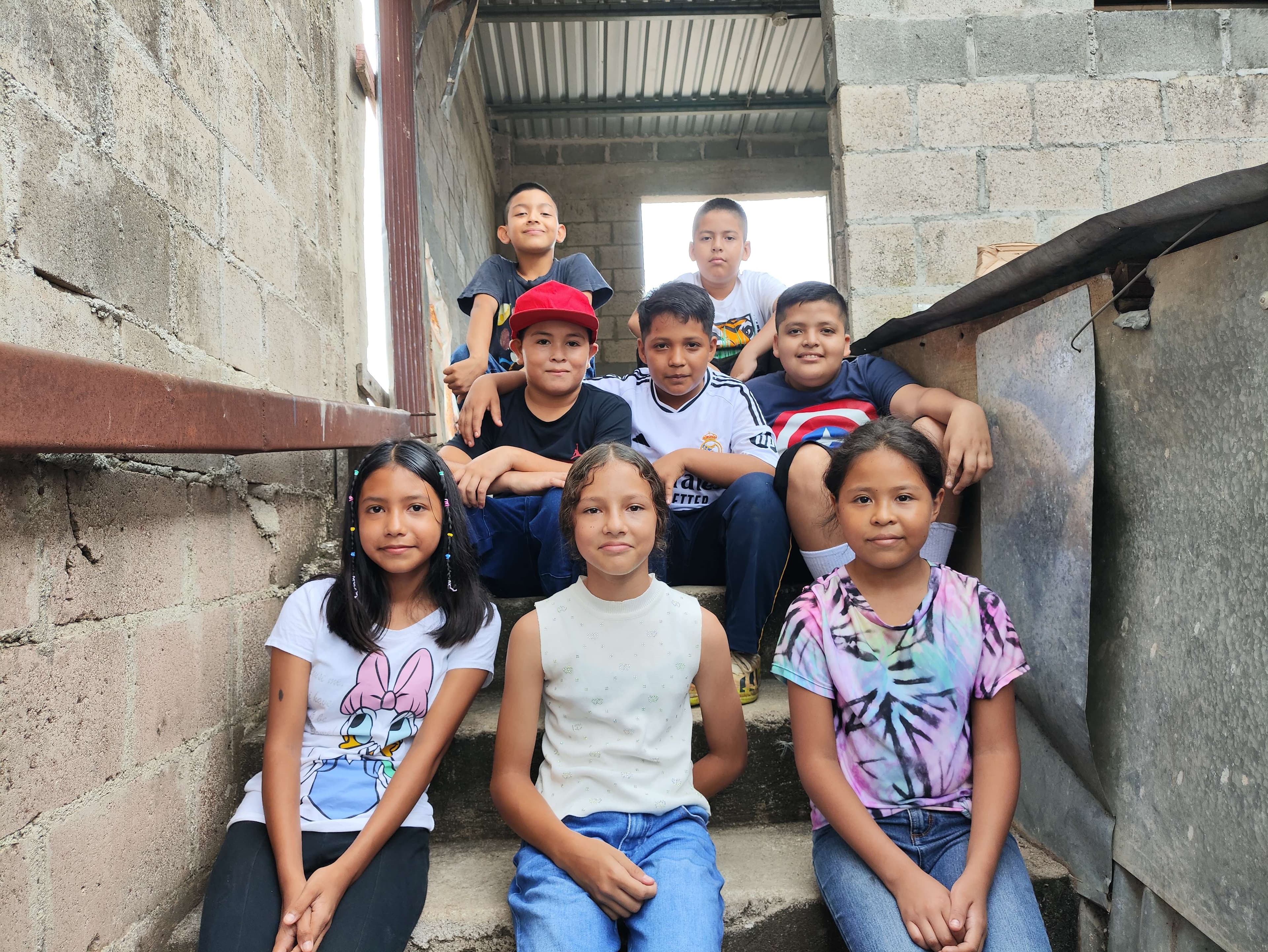 Children on day of care at the CDI
