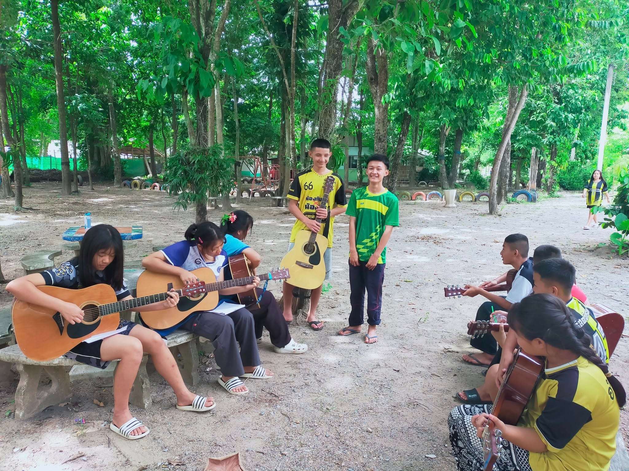 Practice basic music.