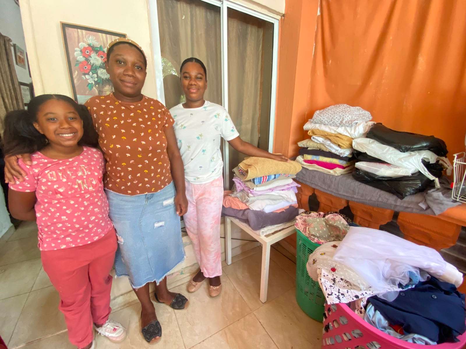 Mother and family at the entrepreneurial site