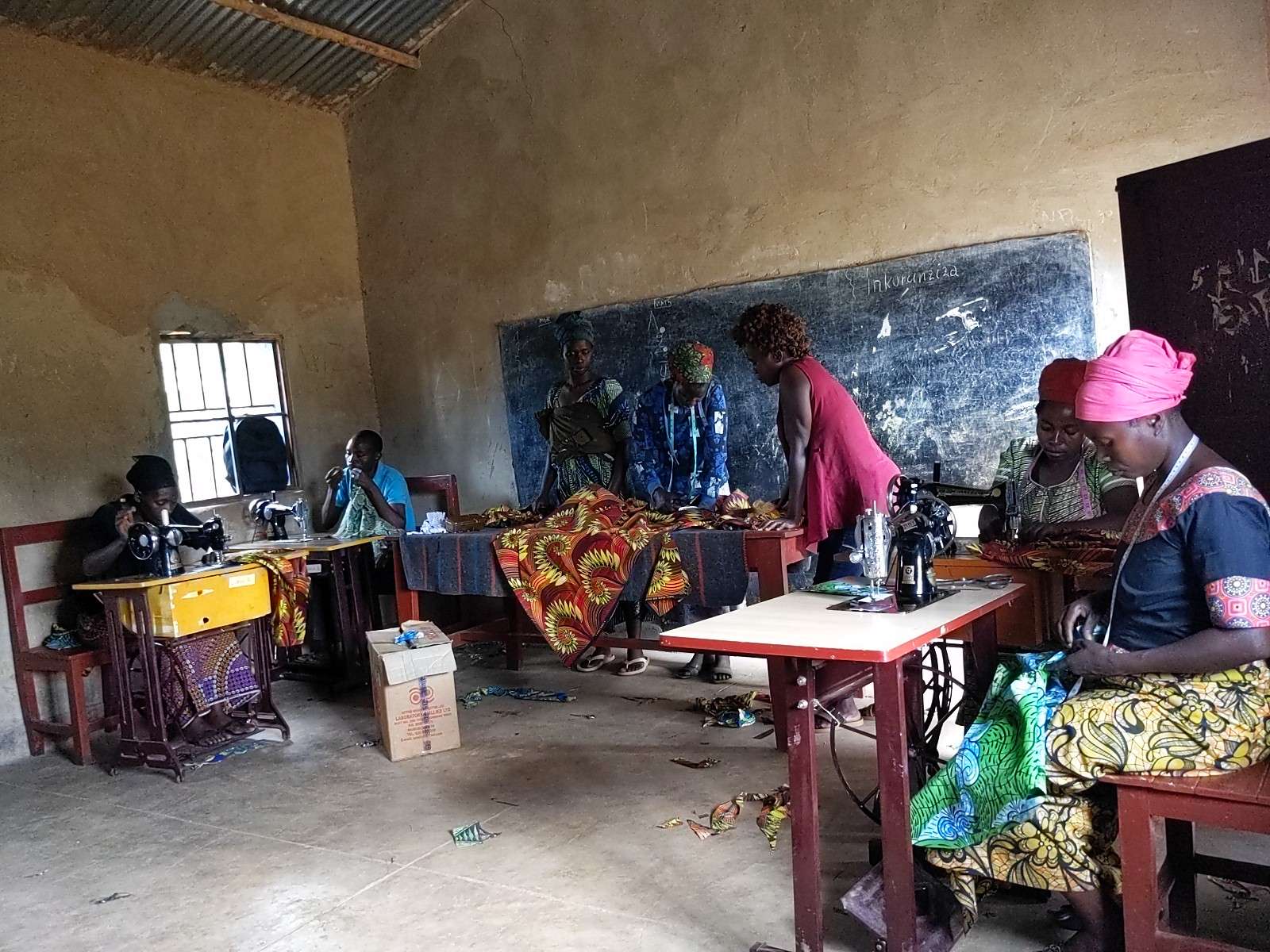 Progress on Community empowerment through the Tailoring Center