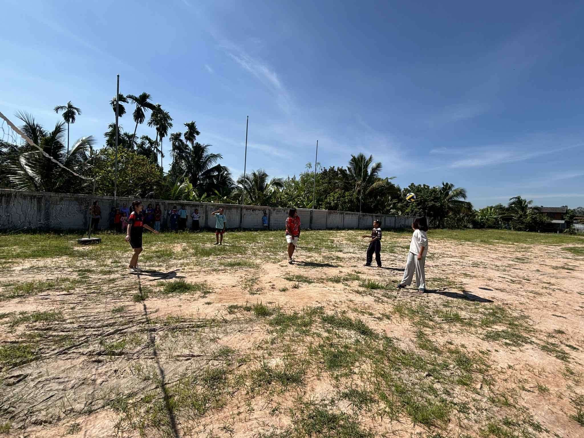 Volleyball Court for Year Round Health
