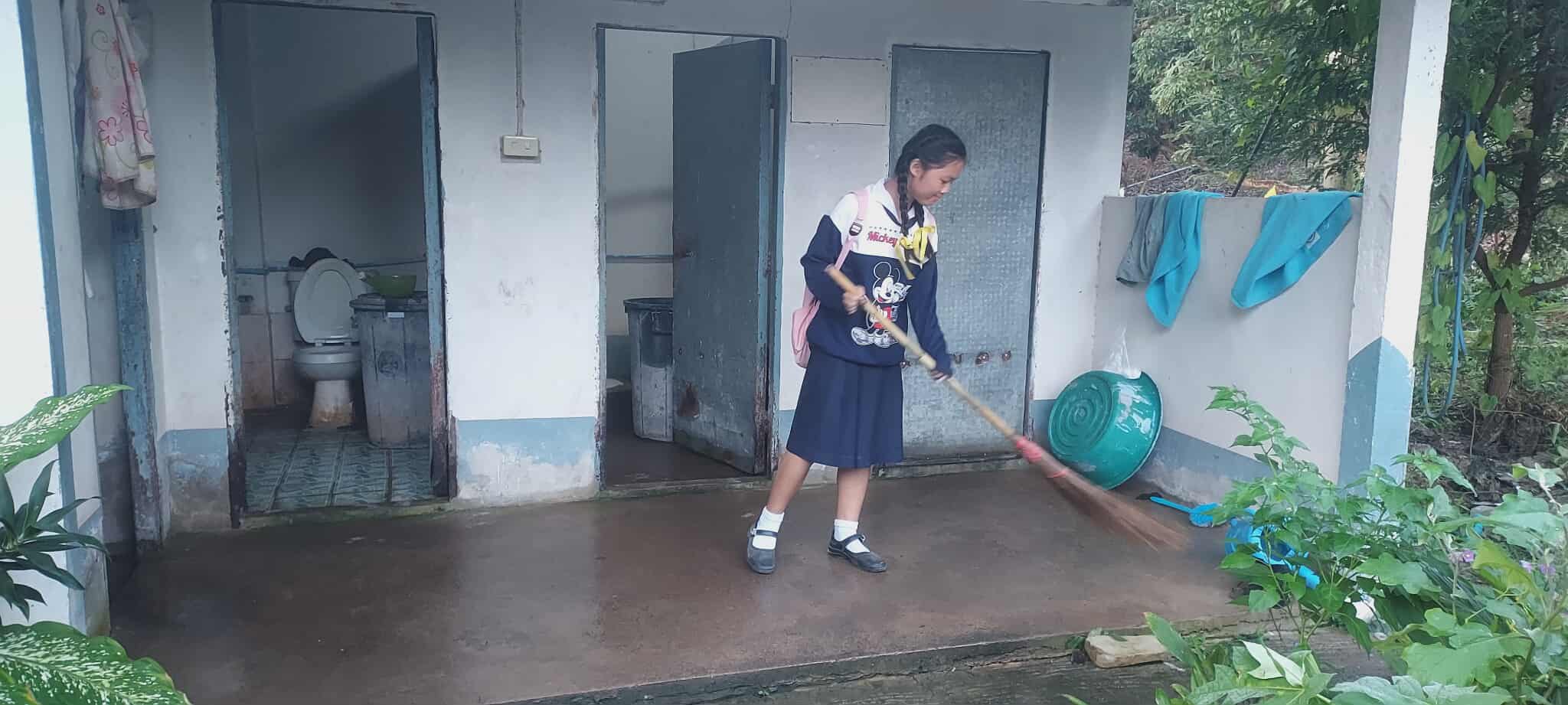 Water for the bathroom