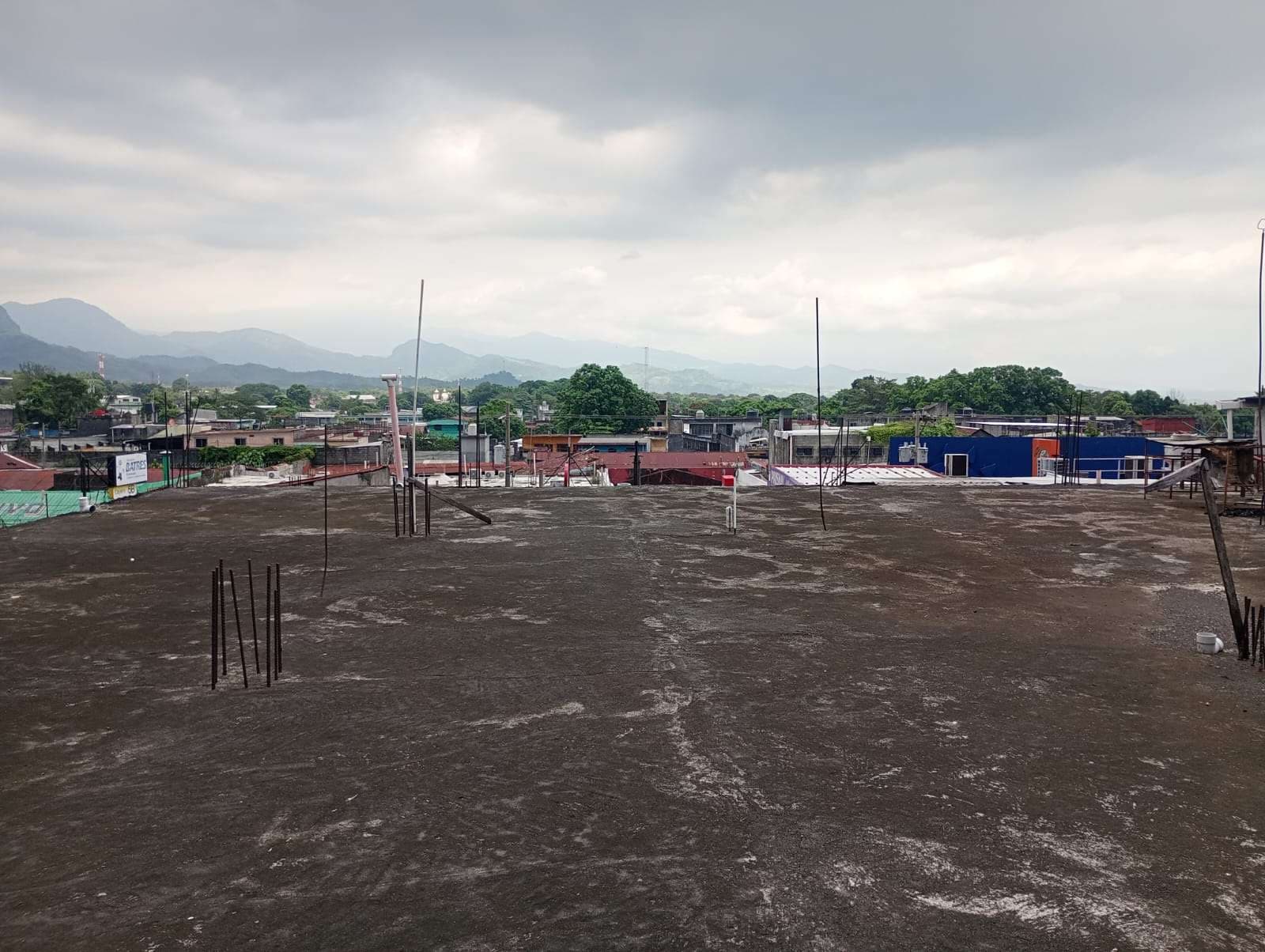 Third level terrace of the church