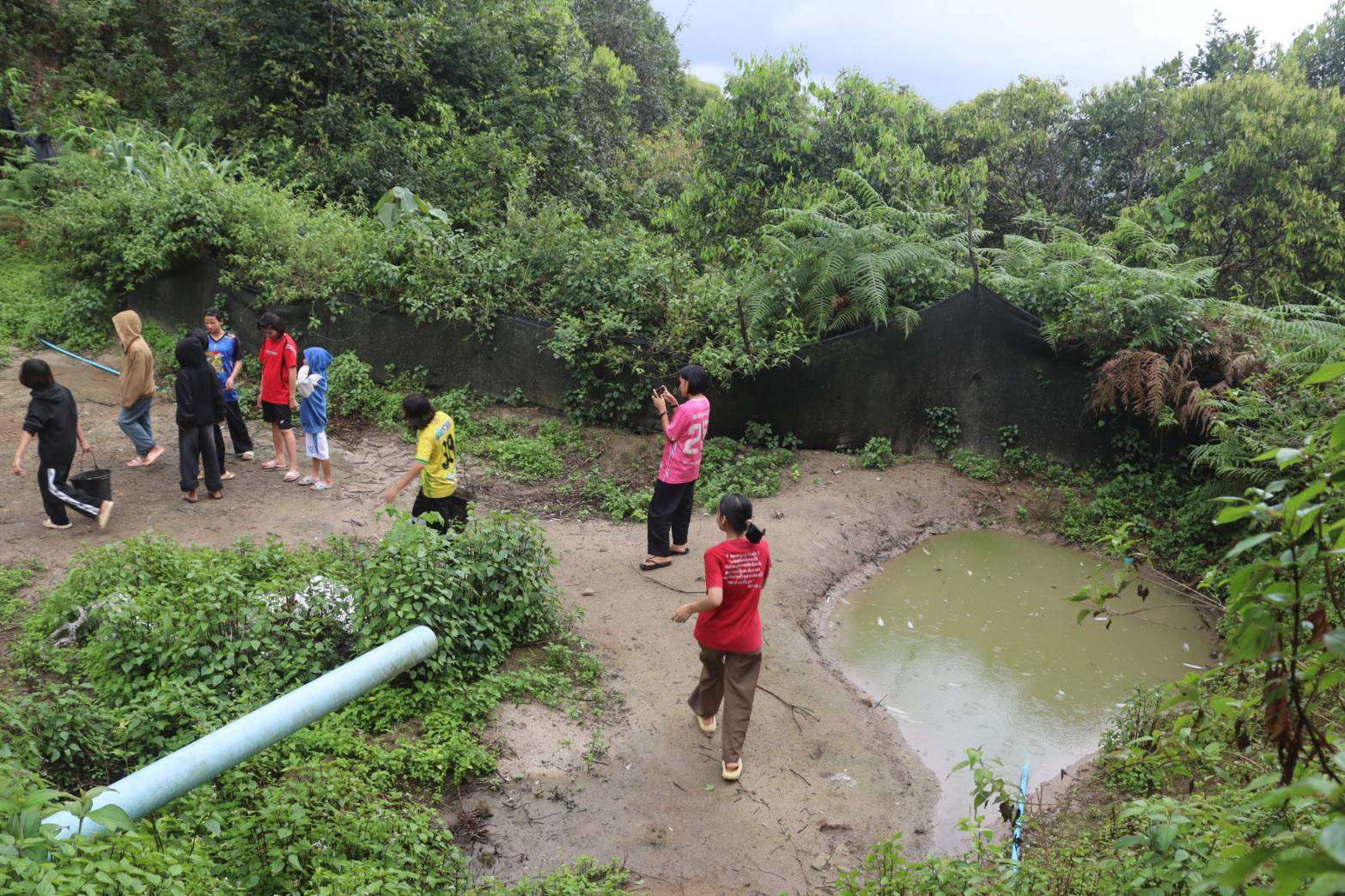 Children will use this water for drinking 