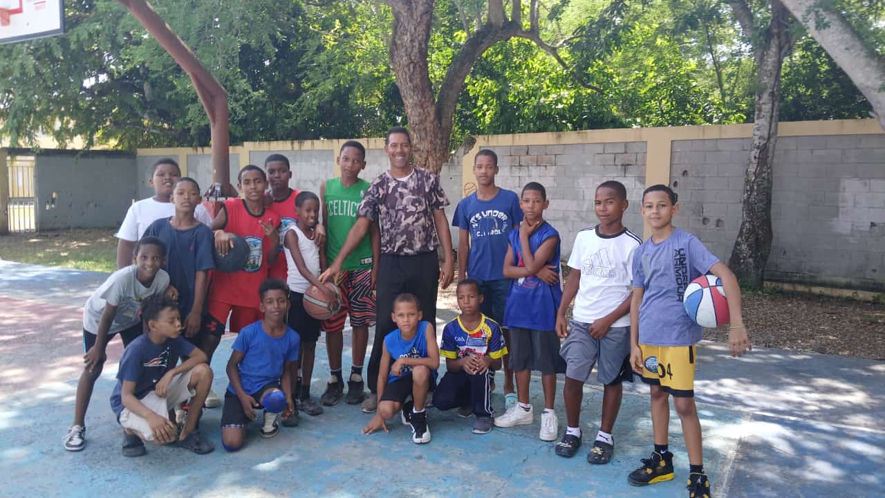 Basketball Court Driving Development in the Community