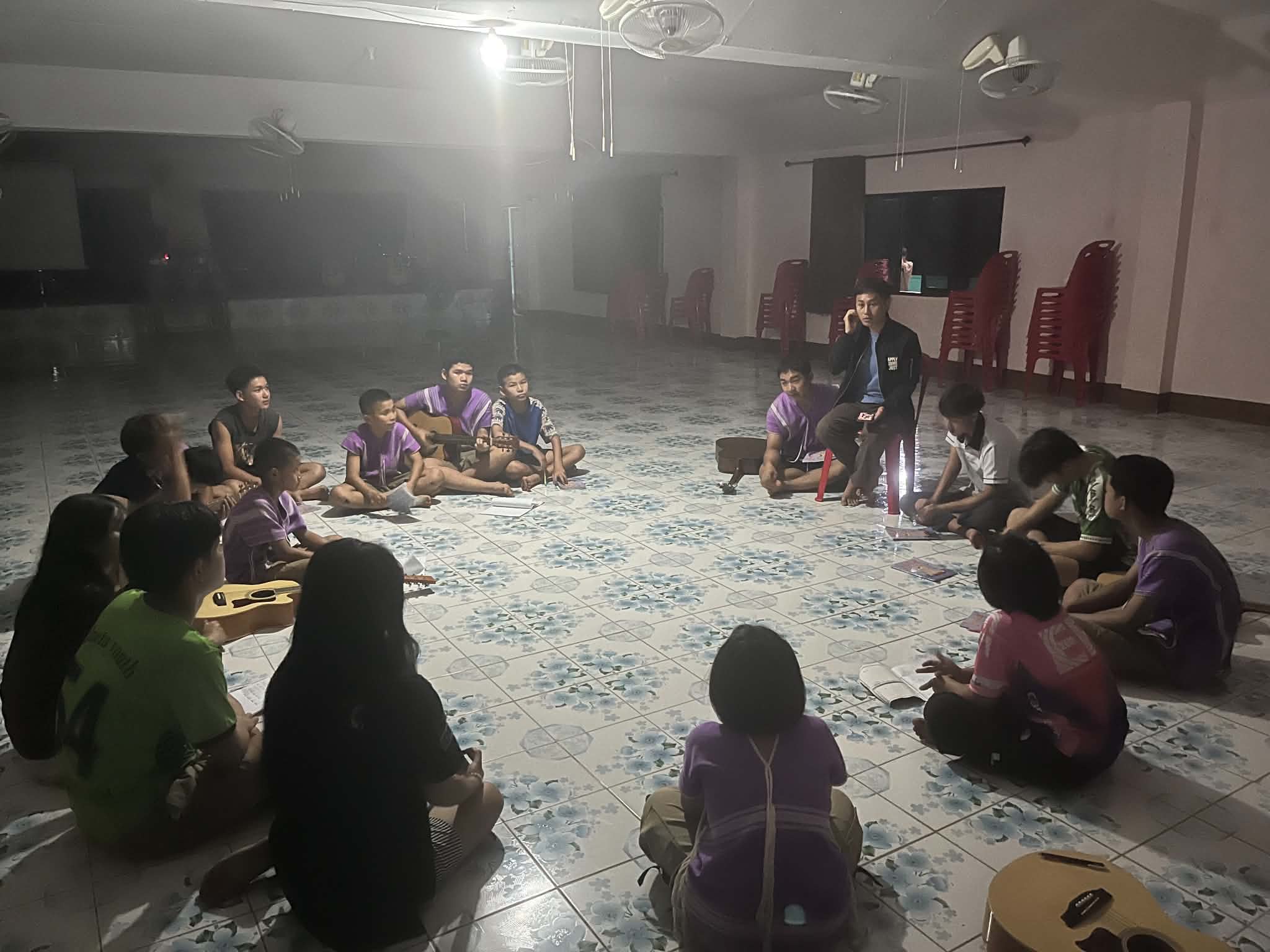 Photos from a gathering to encourage young people and strengthen their faith.