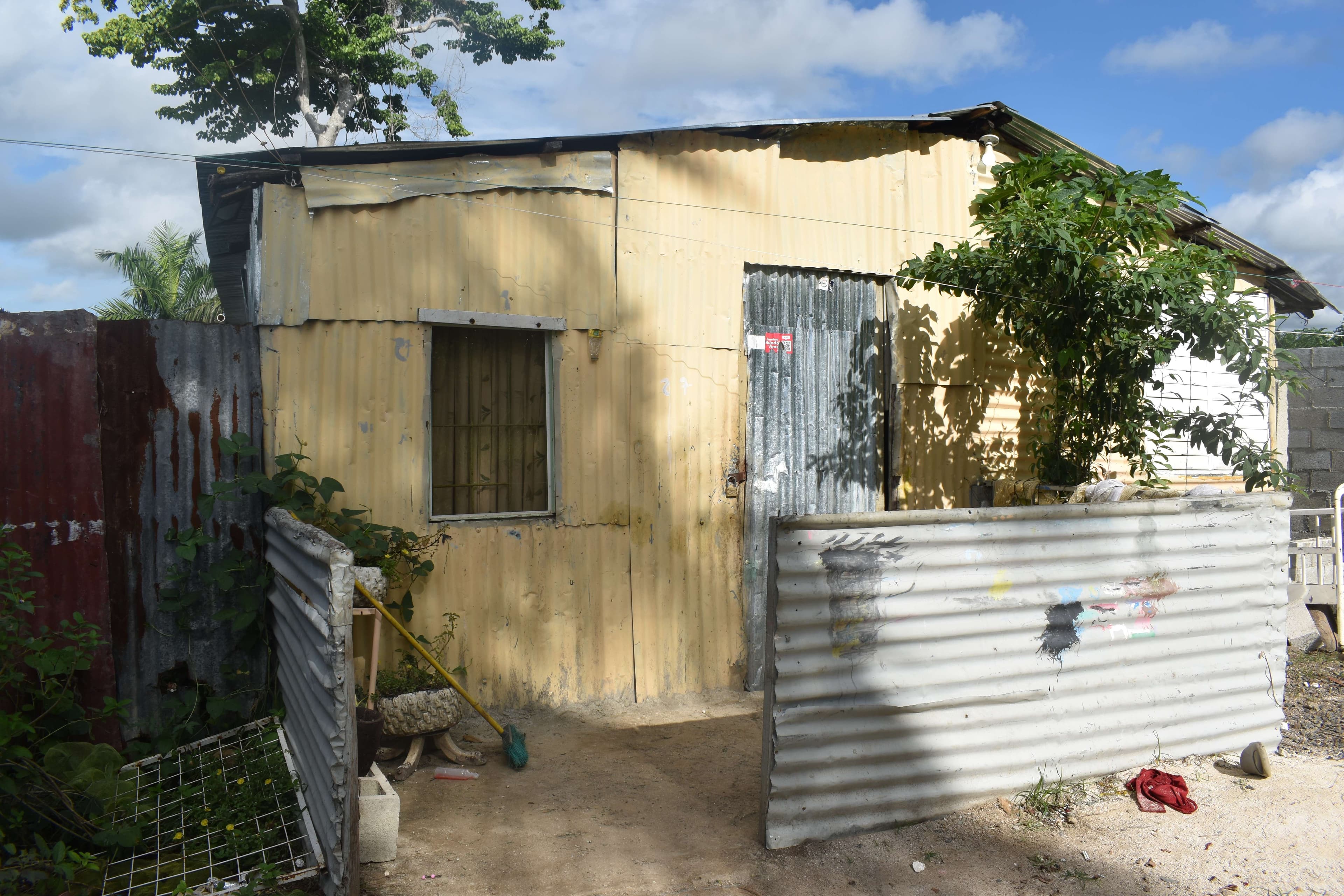 Facade of the house