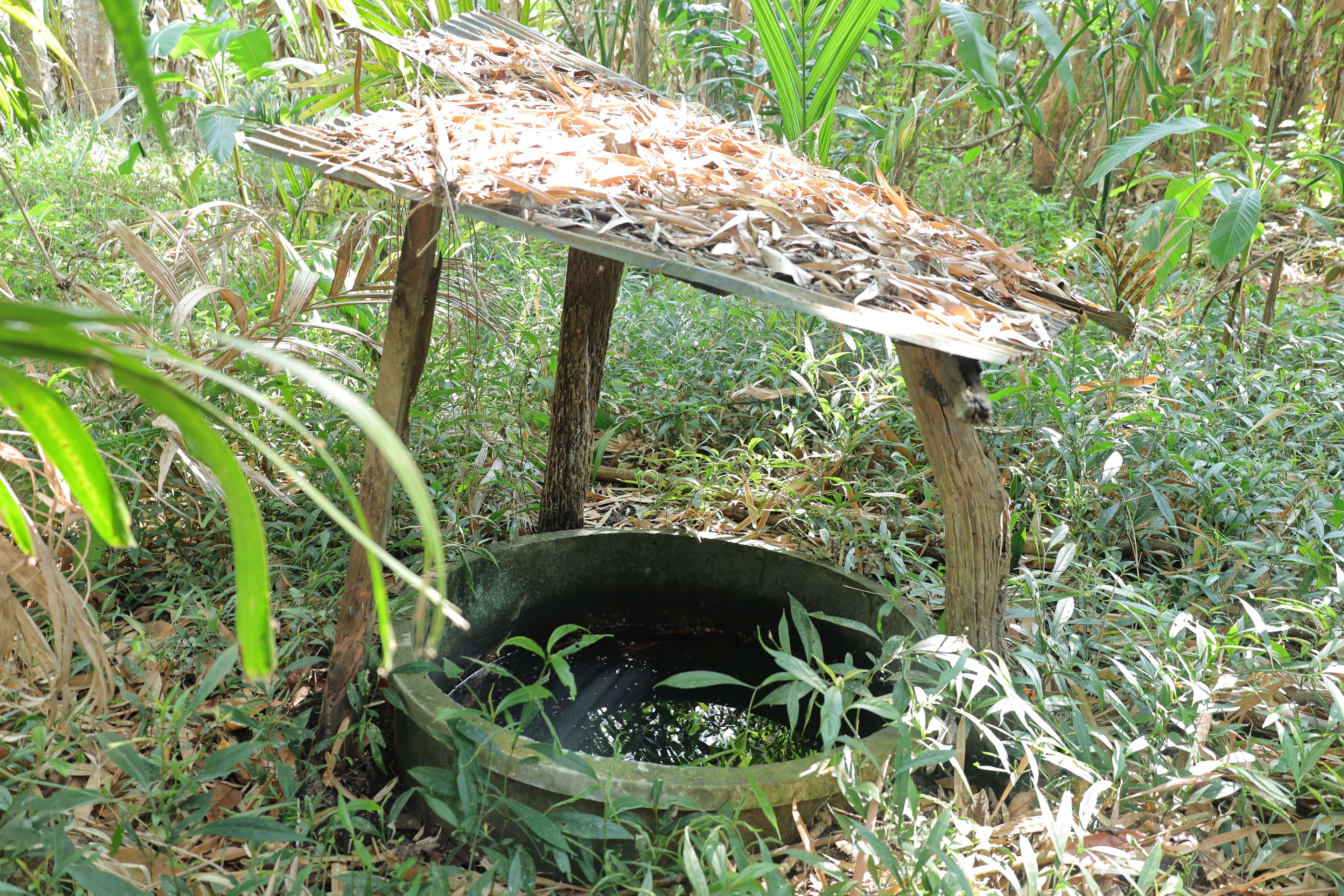 The condition of the drinking water wells in the community.