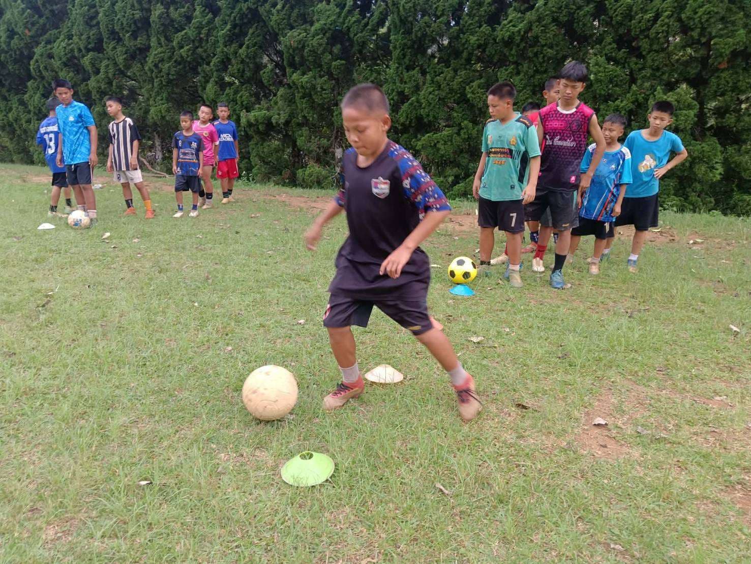 Go with the ball.