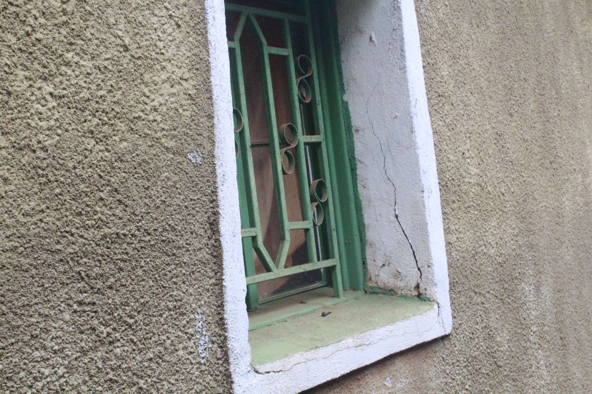 There is damage throughout the child center