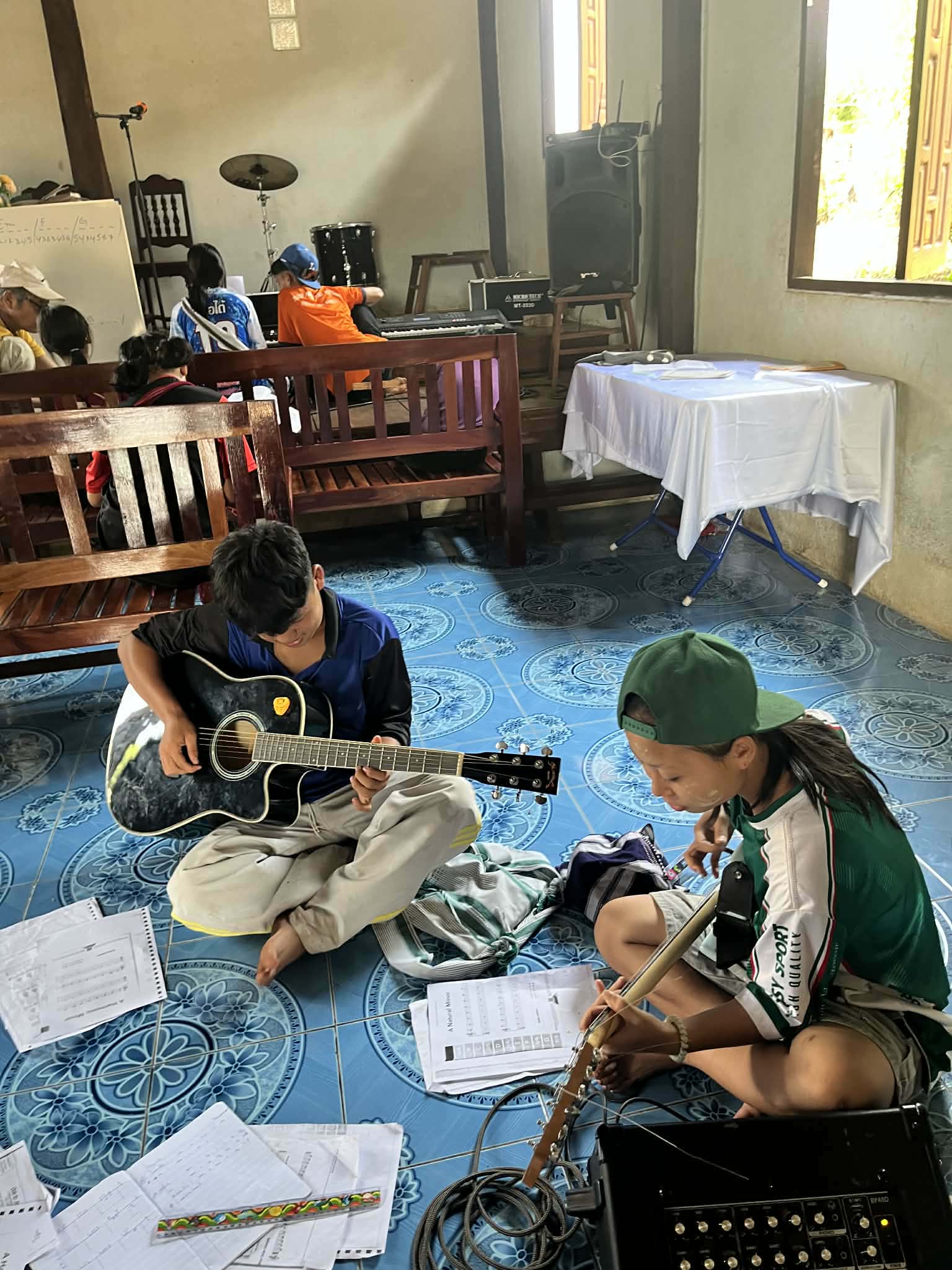 The children have the passion and potential to learn, but without reliable electricity, they are unable to fully develop their talents and skills.