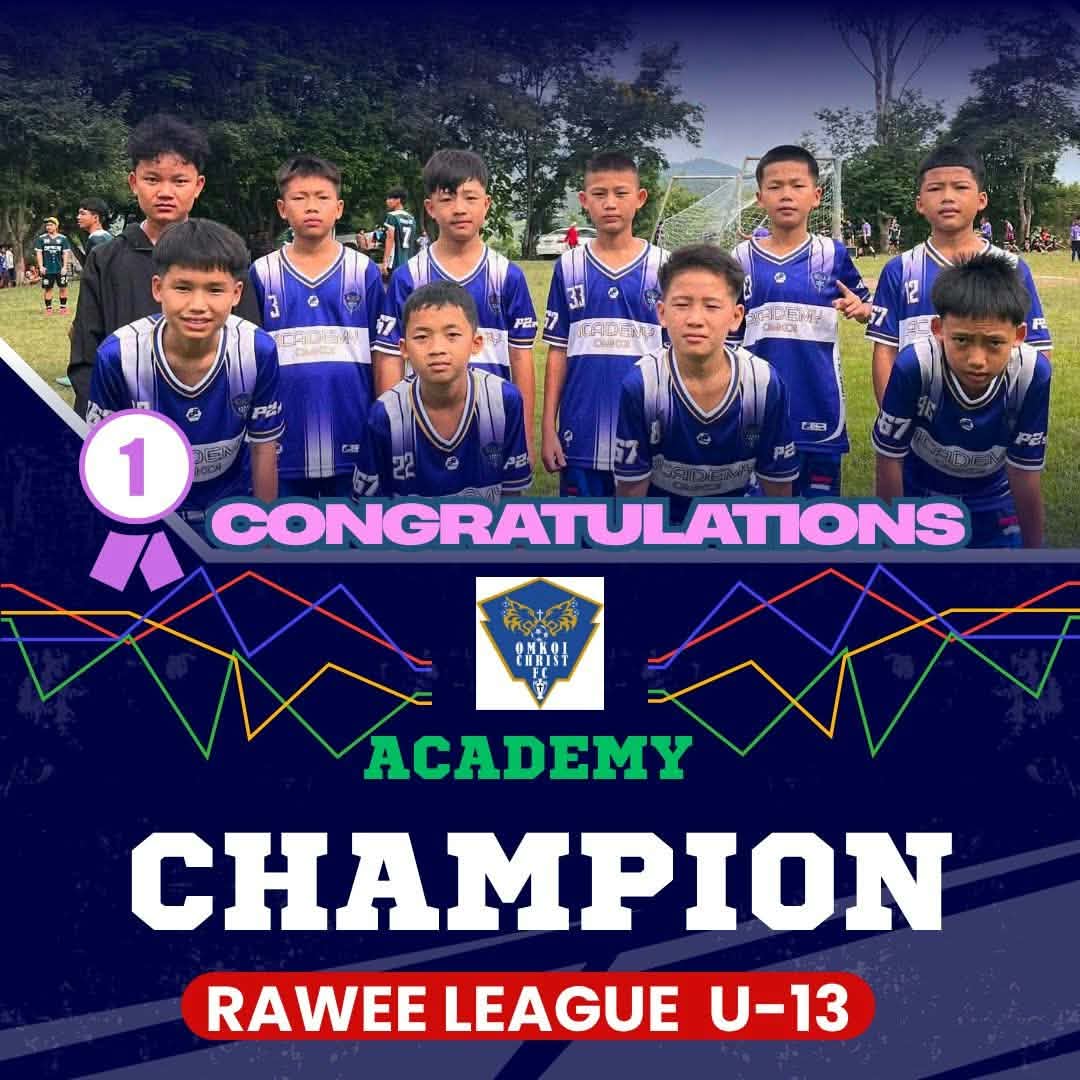 The kids won the championship in the youth league.