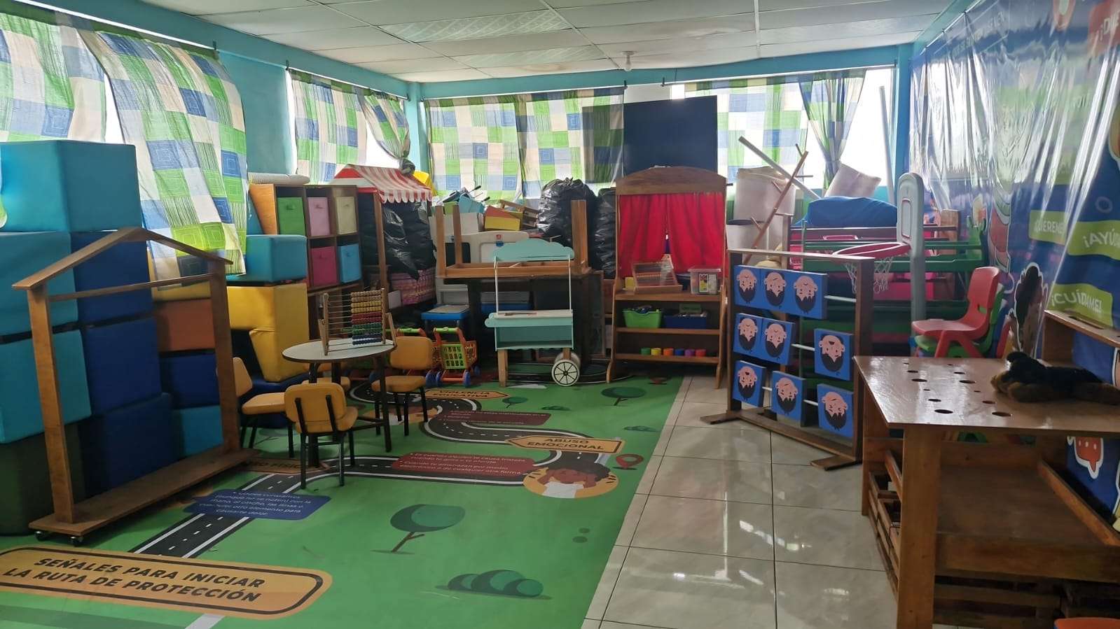 Playroom closed due to lack of premises