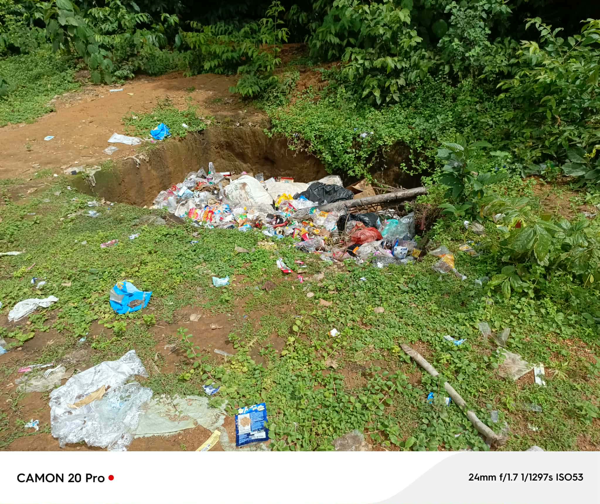 Disposal of waste in the community.