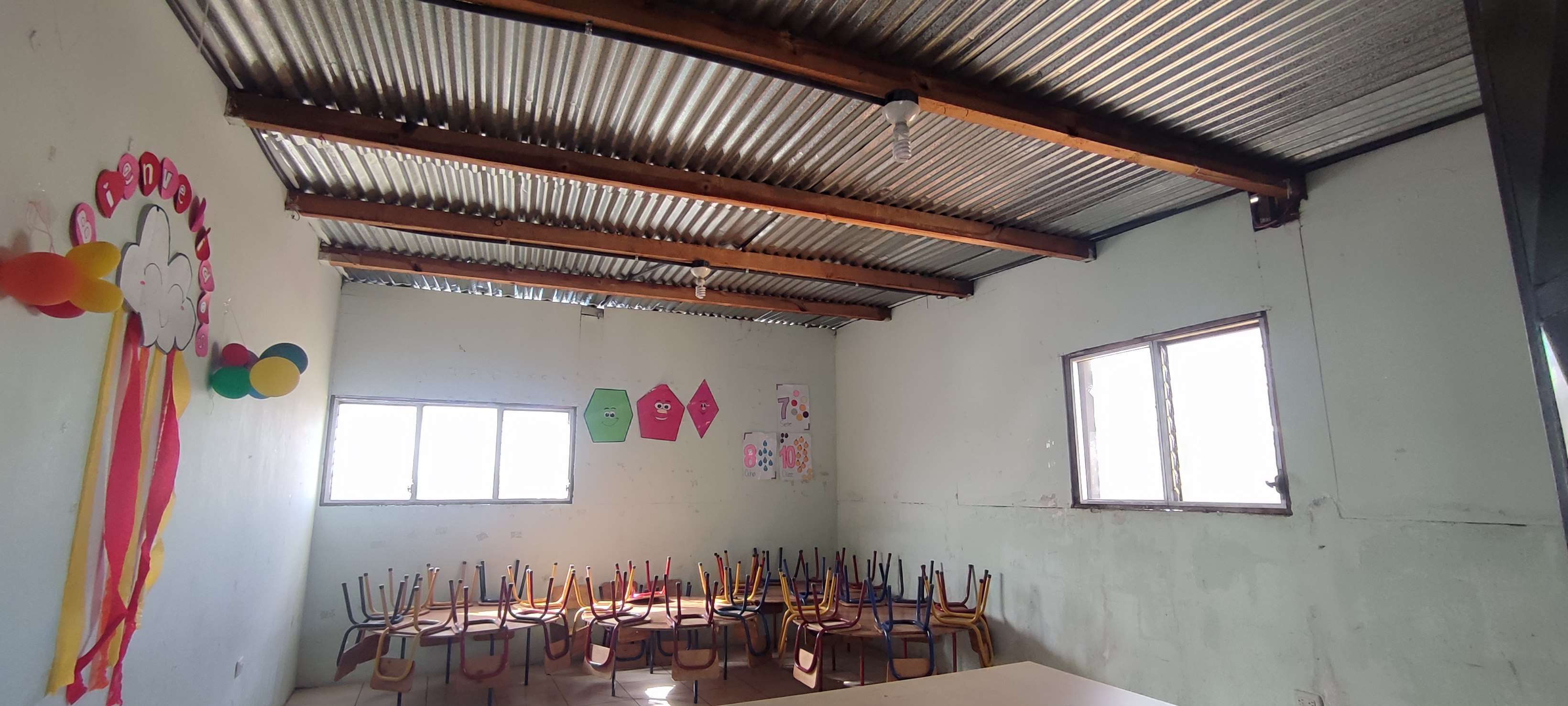 One of the classrooms where classes are held
