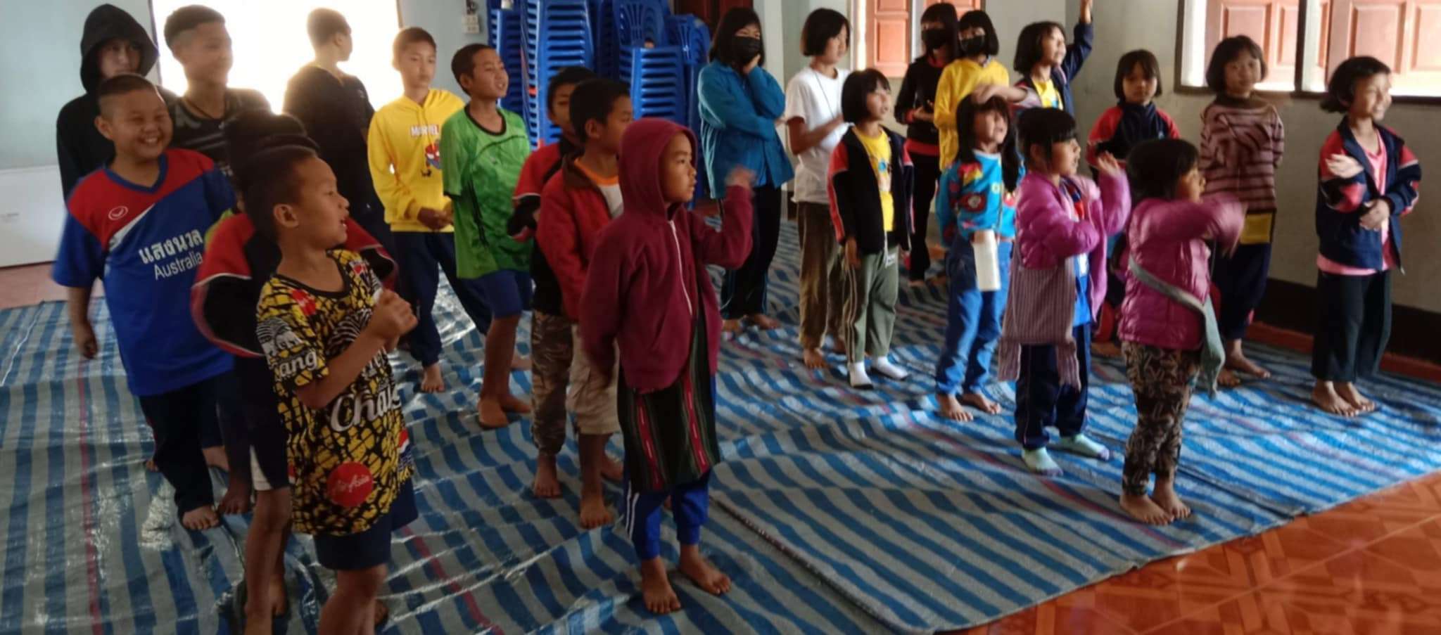 More exciting activities for another group of children, all without electricity!