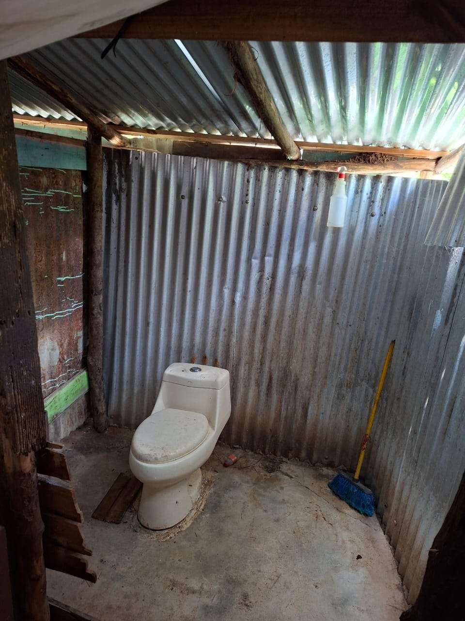 This is the bathroom and toilet area.