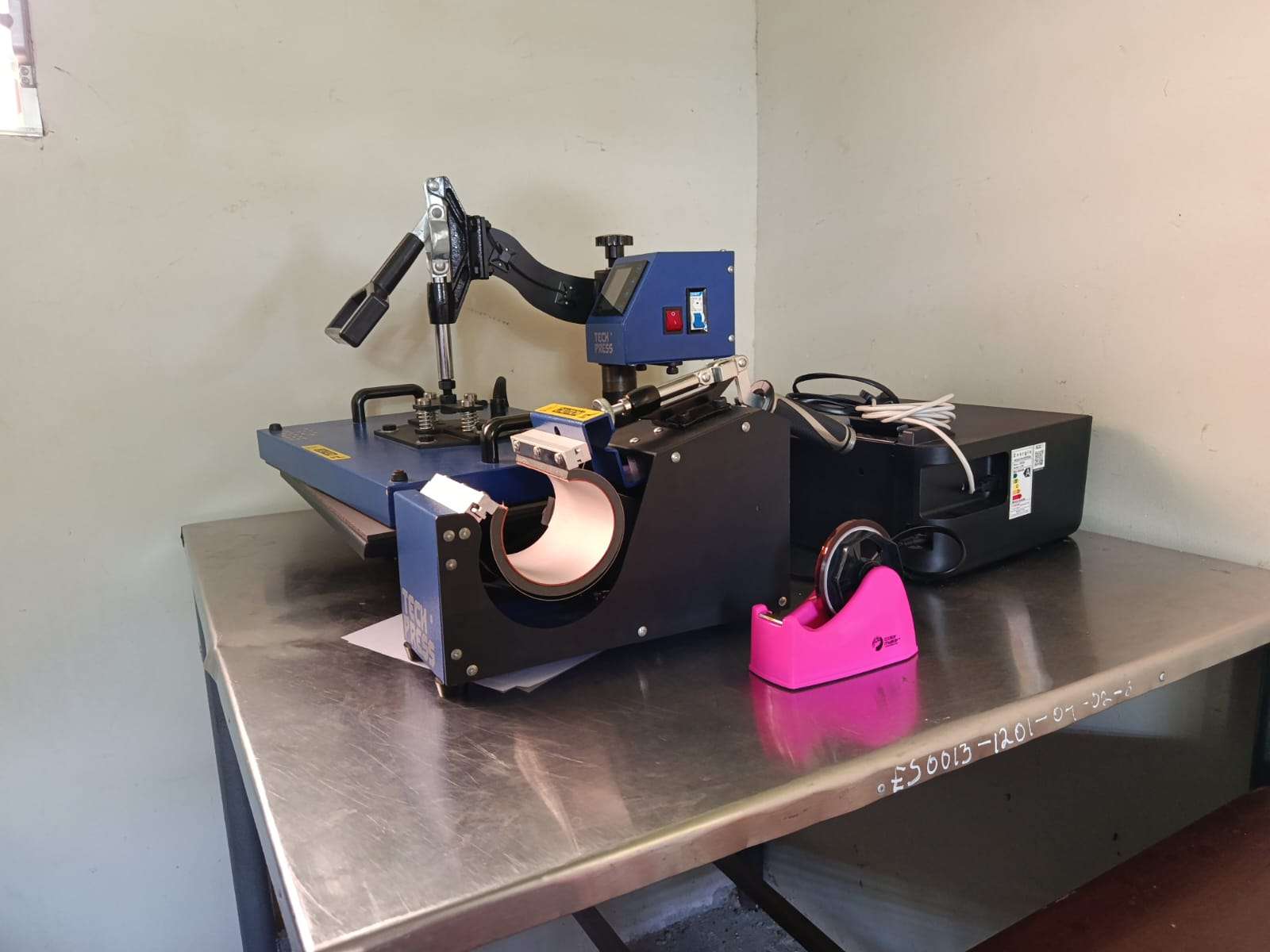 Part of the workshop equipment