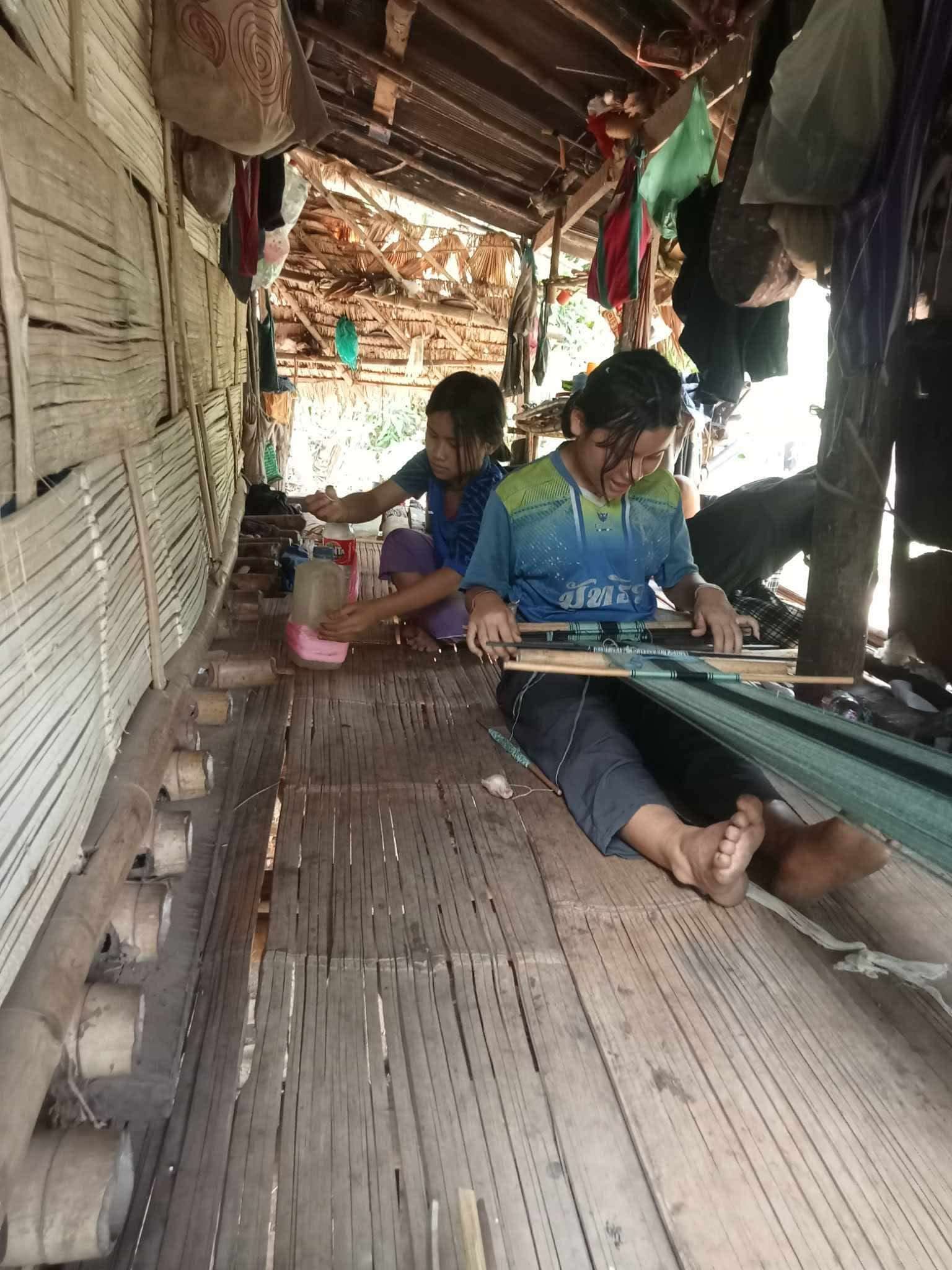 Promoting home-based weaving as a profession.