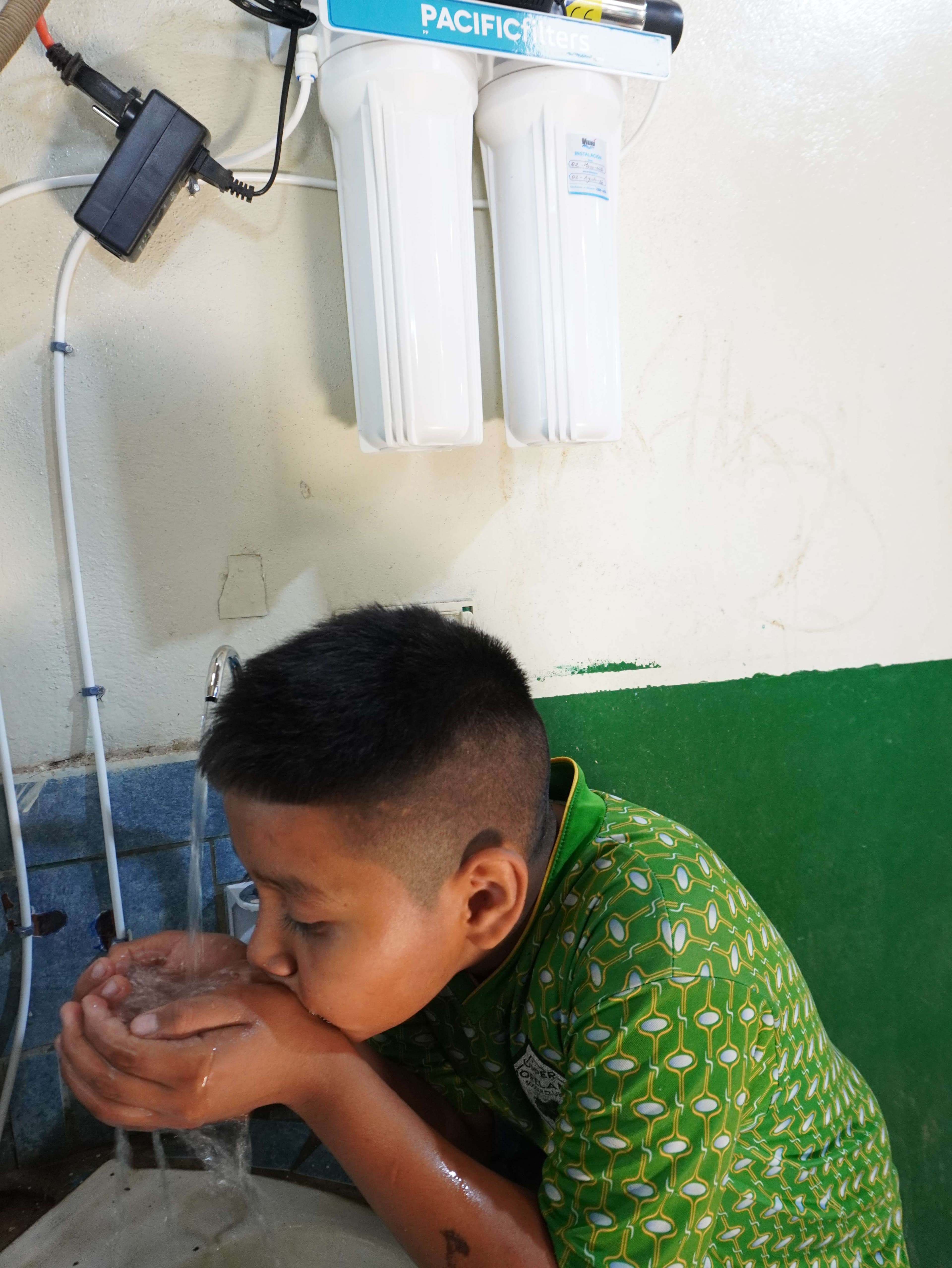 ENJOYING DIGNIFIED WATER