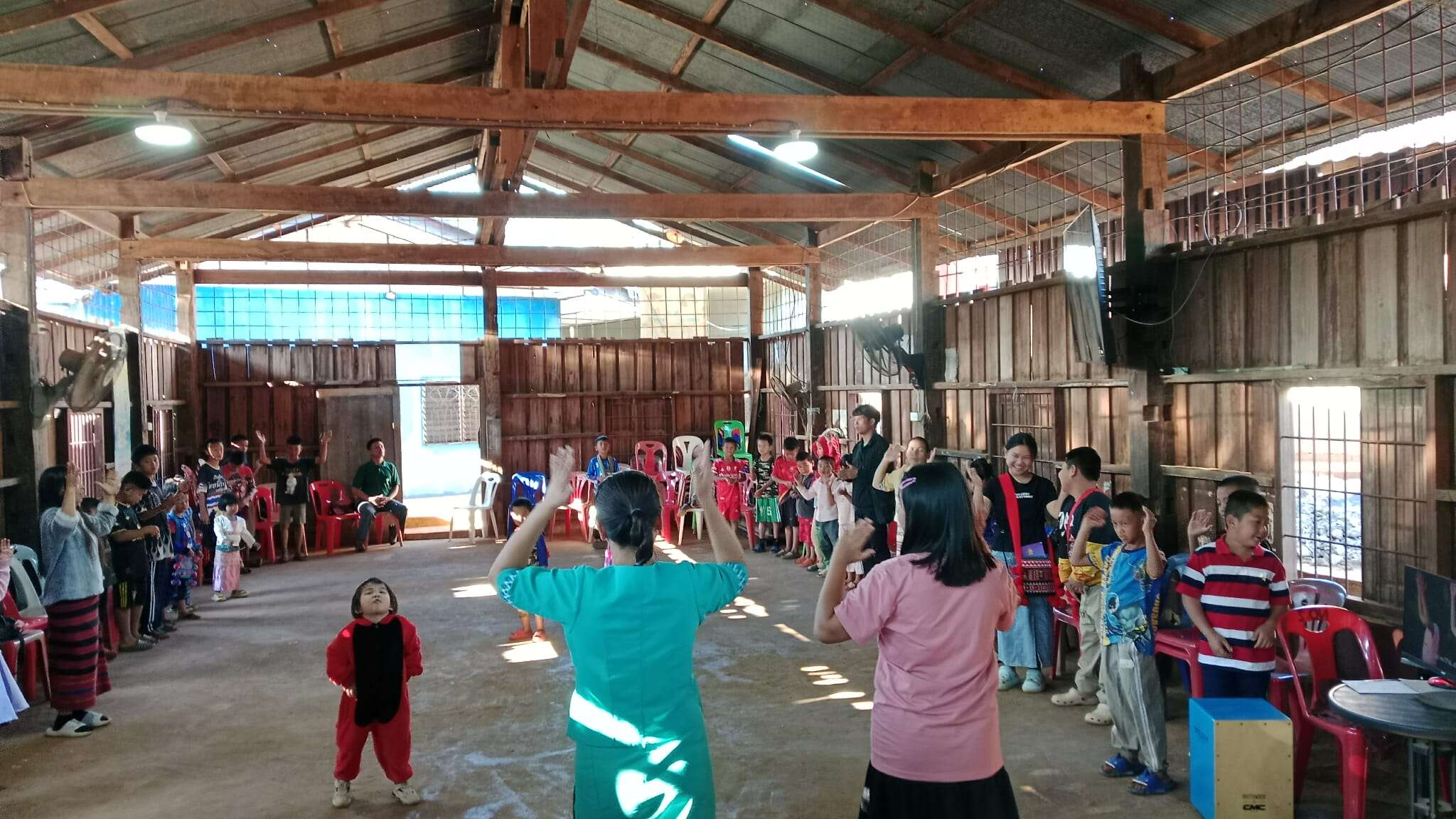 Mentors take care of their juniors.