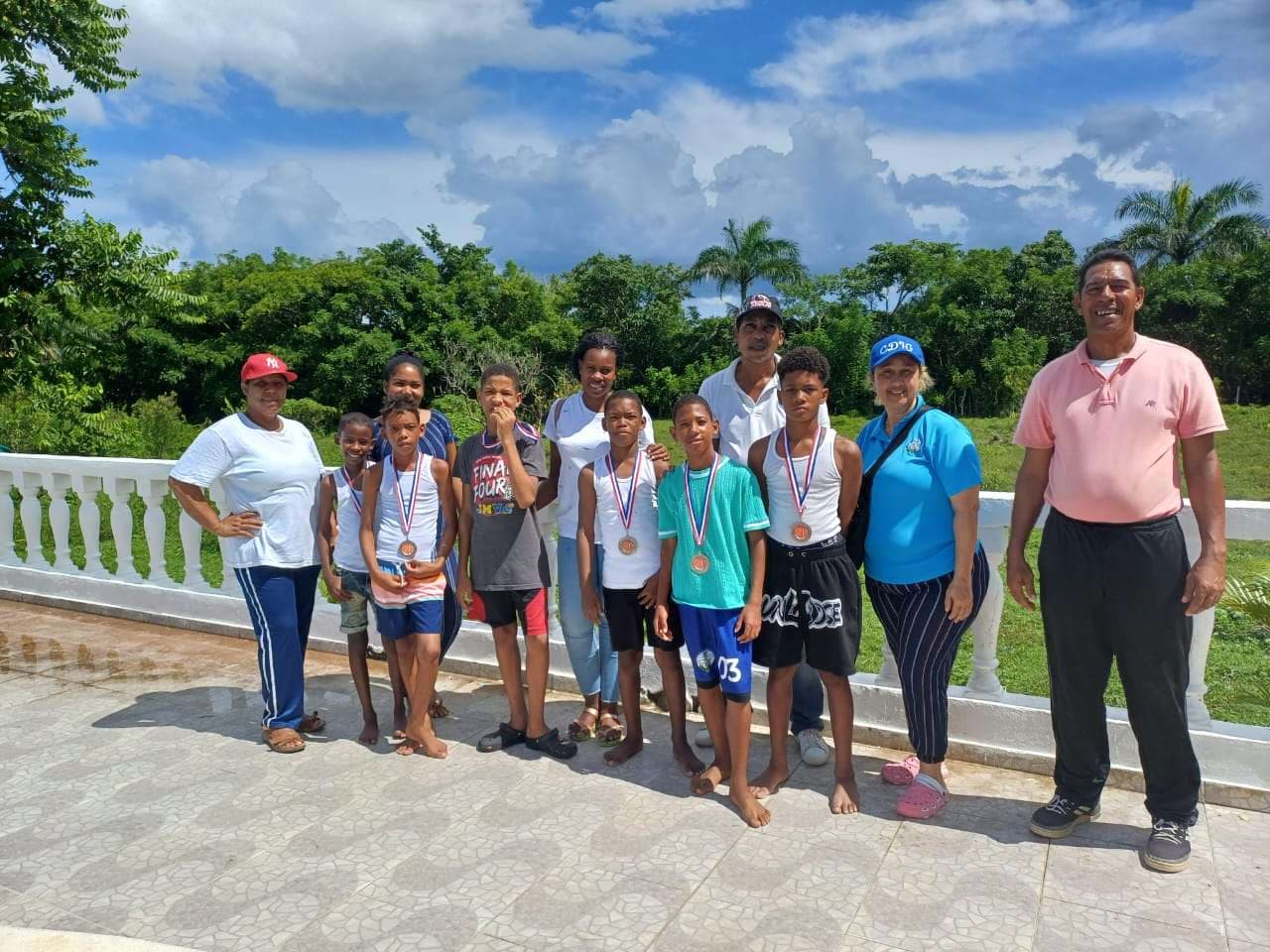 Basketball Court Driving Development in the Community