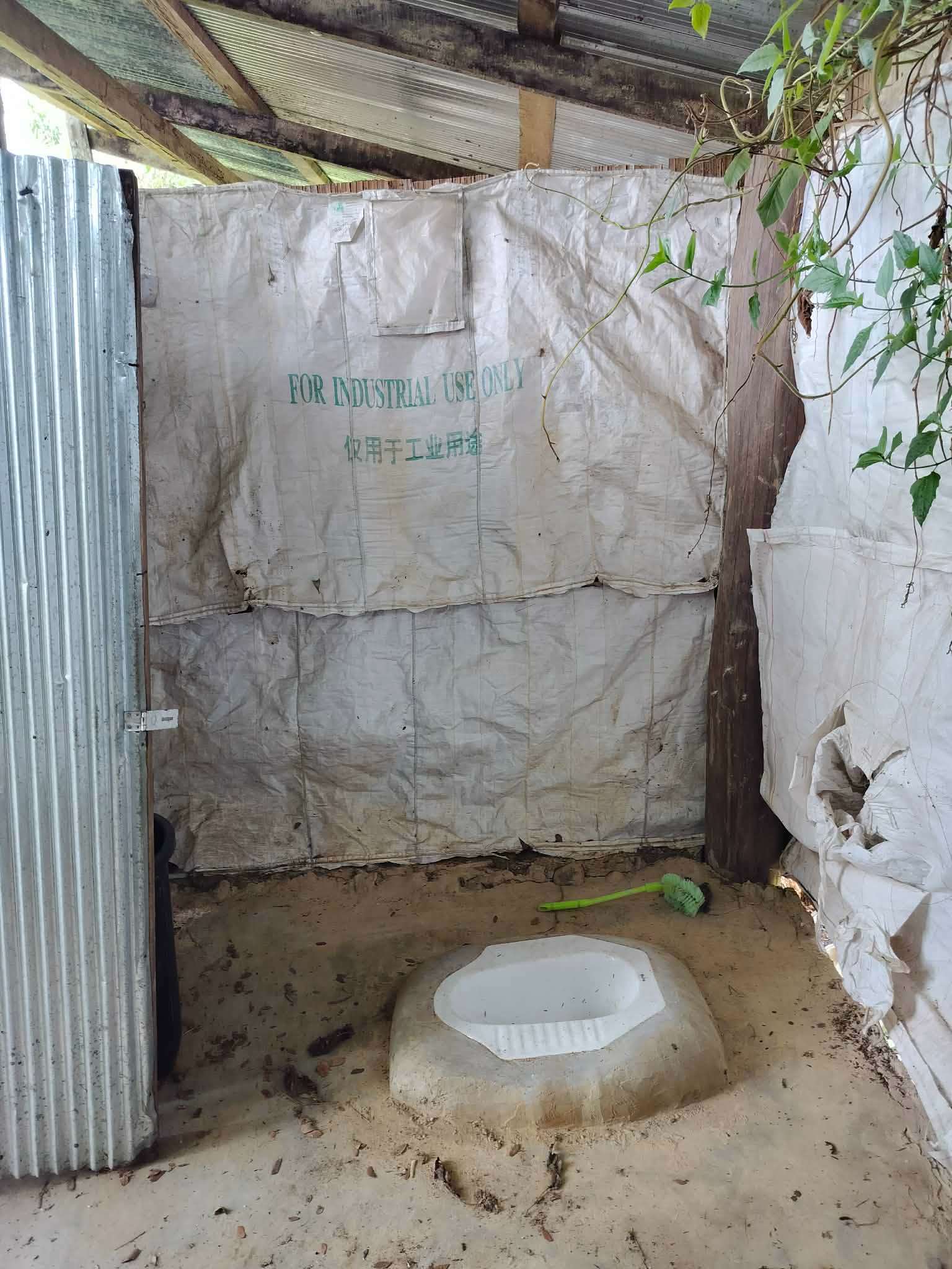 The walls are weak and do not provide adequate safety