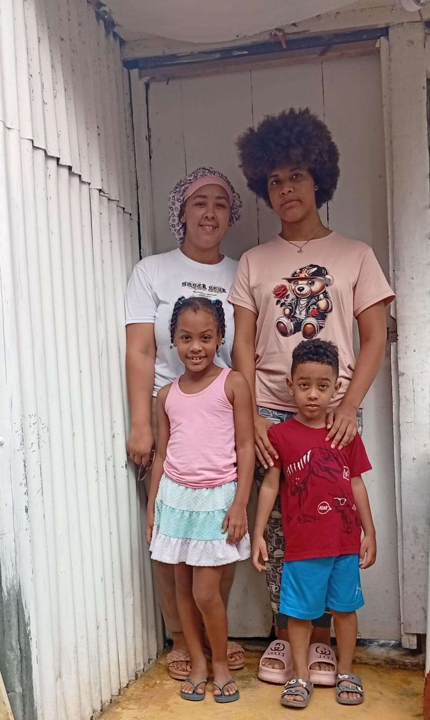 Rosanna and her family