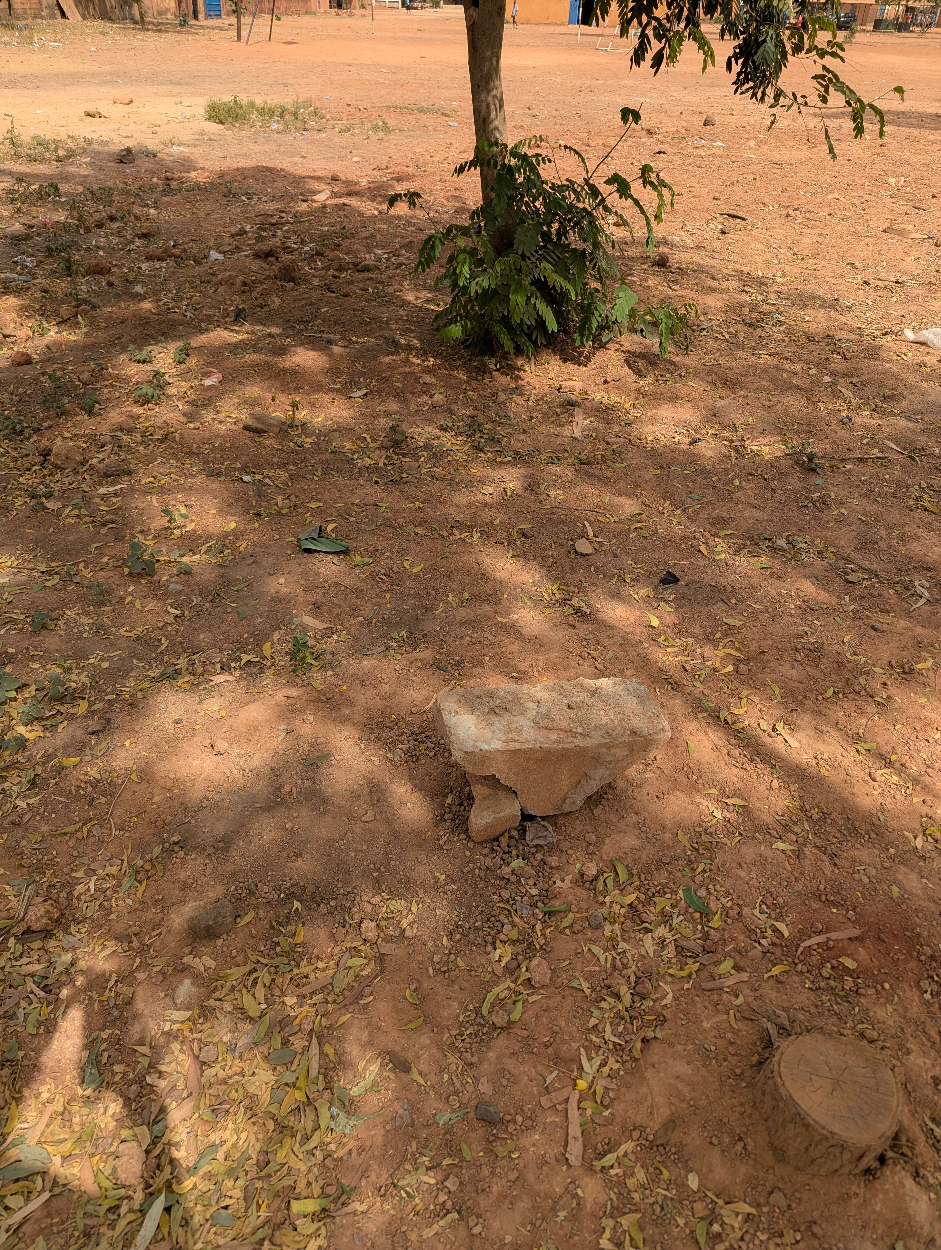 Water source point found after the search