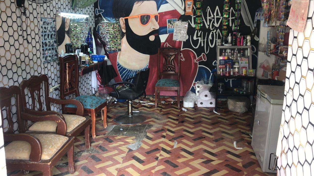 Panoramic Photo of the Barbershop