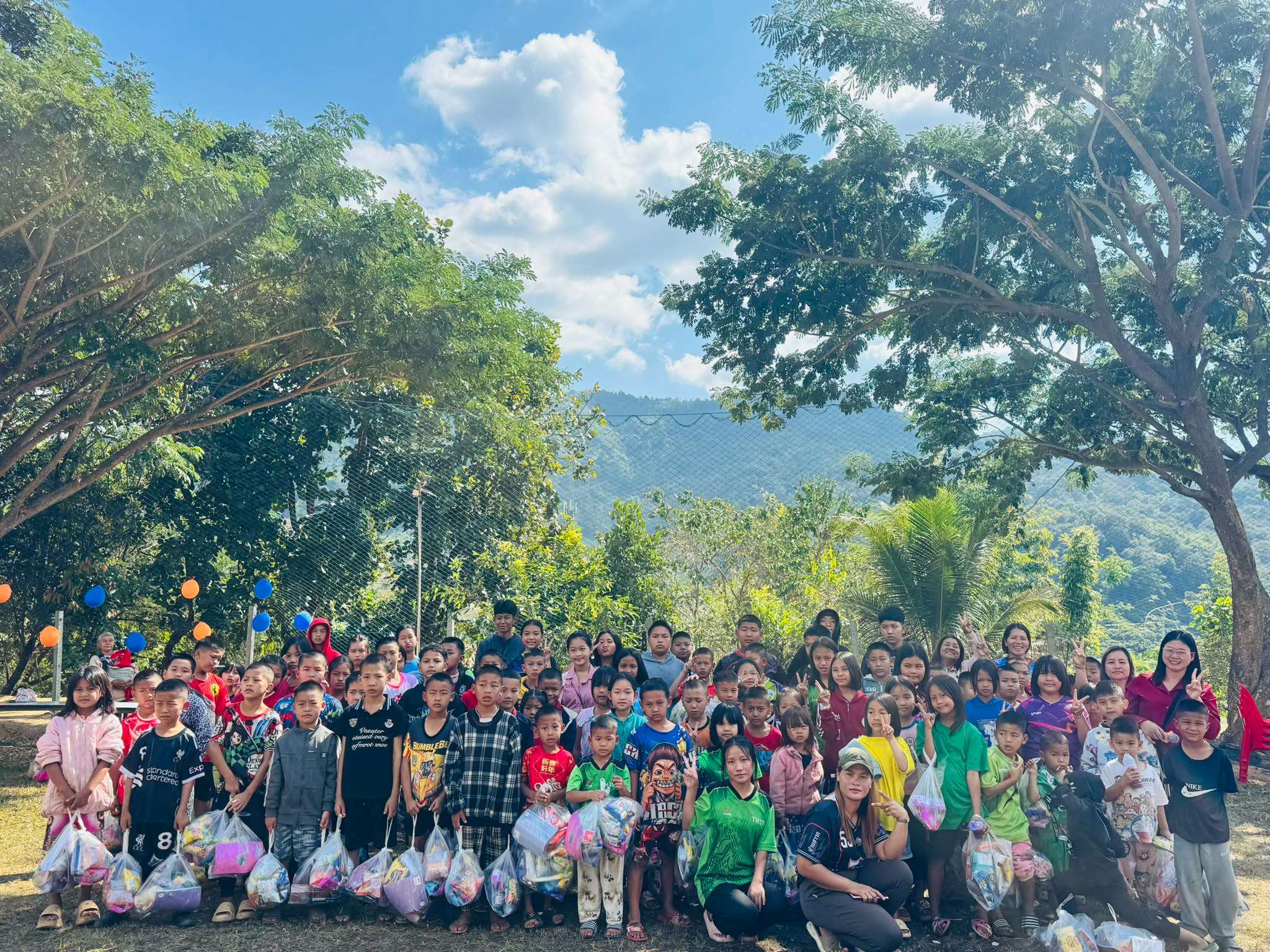 Every week, the children eagerly wait to be served, a testament to their resilience and the growing need for the Canteen of Hope.