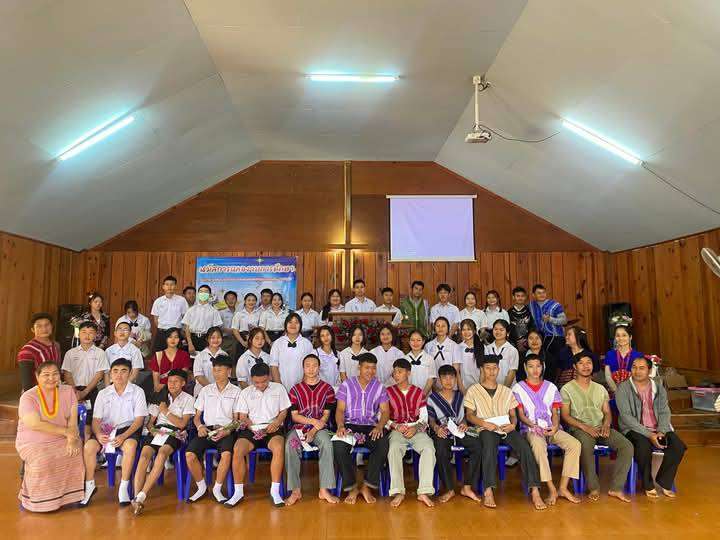 The church works with families to provide children with an education.