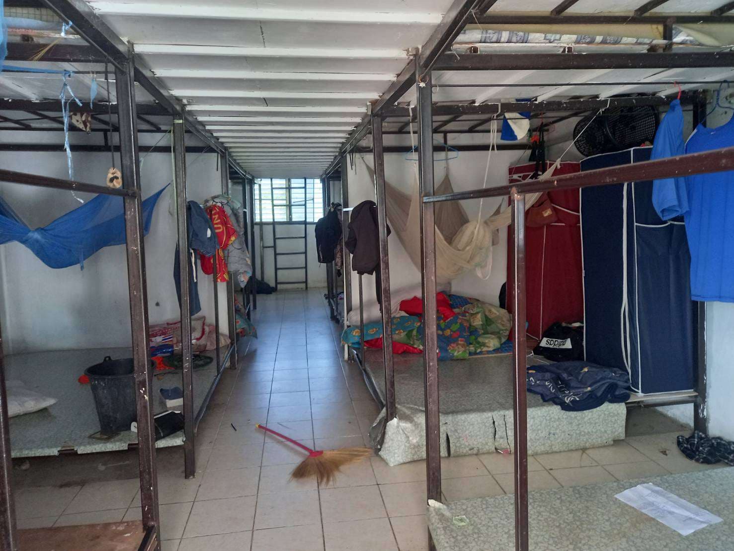 Current Conditions: The bedrooms are overcrowded and unsanitary, lacking space for wardrobes. We aim to create a better living environment where our young athletes can rest and thrive.