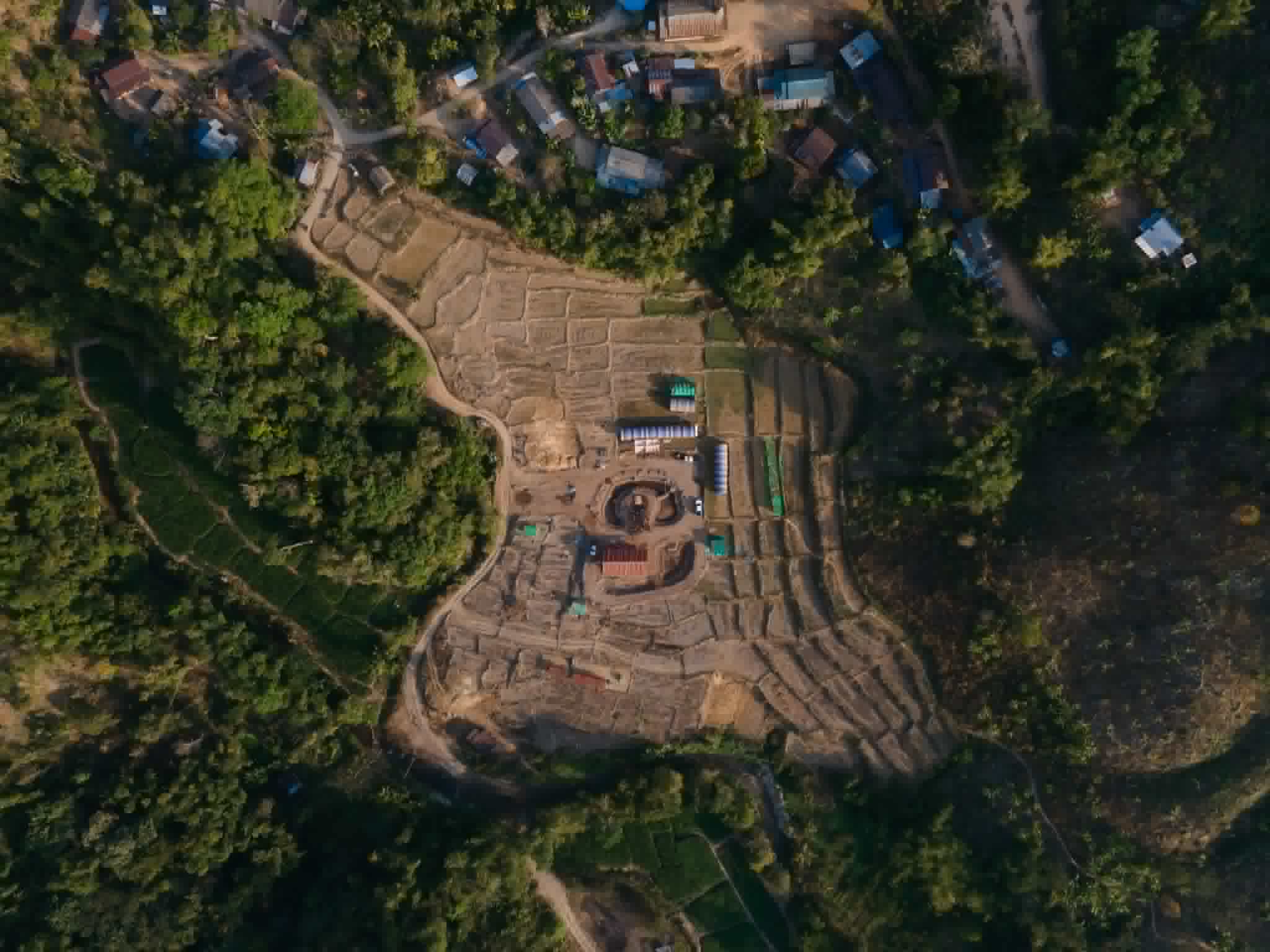 The learning center is under construction and requires additional support to be completed.