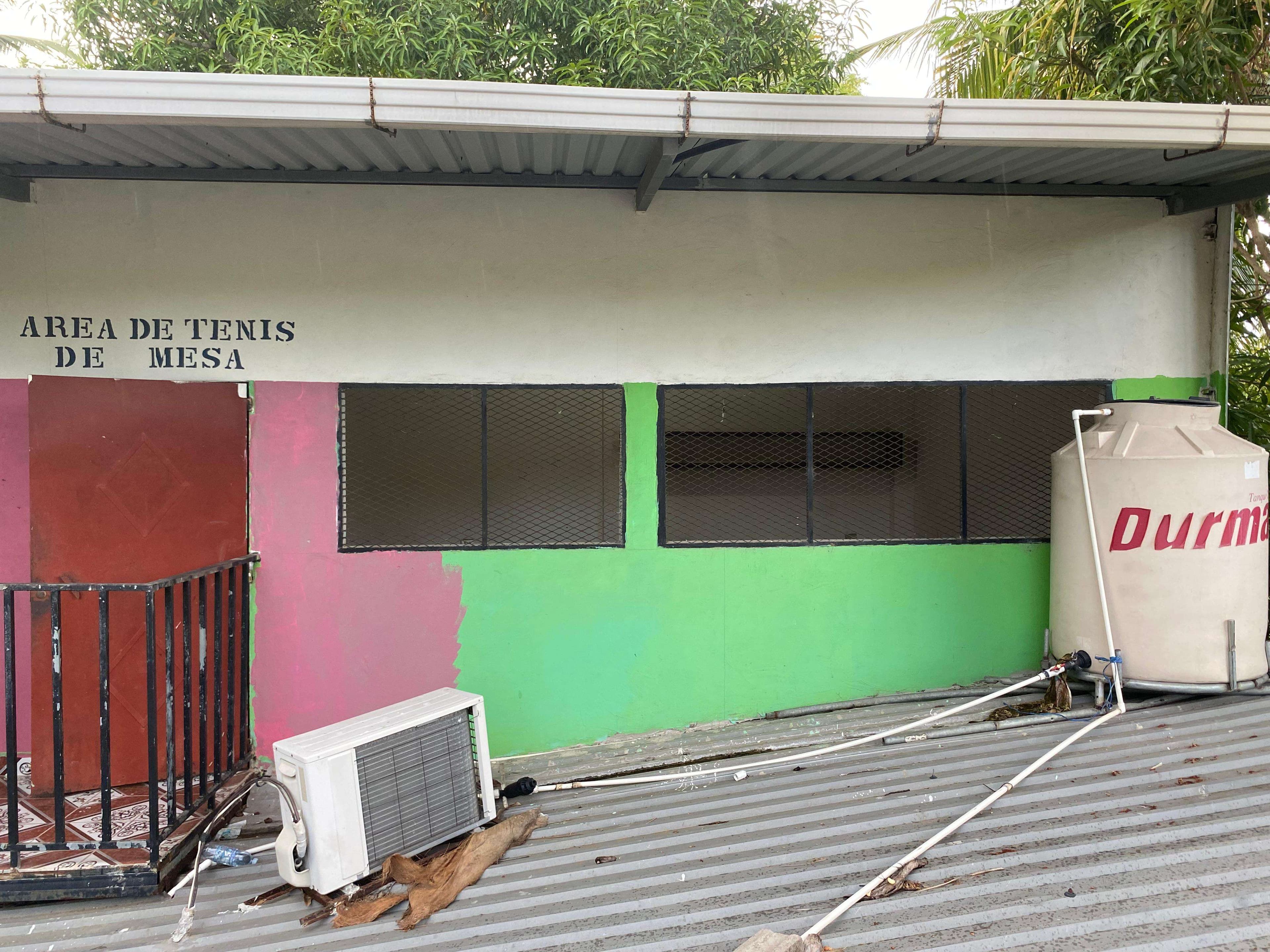 exterior of future technology classroom.