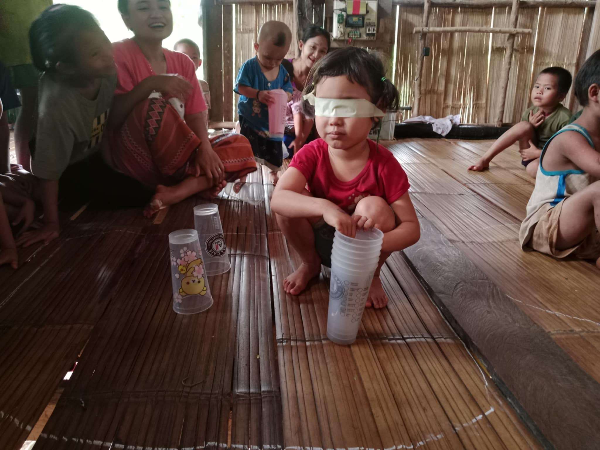 Daytime Fun: Children enjoying games at the church, creating joyful memories and building friendships!