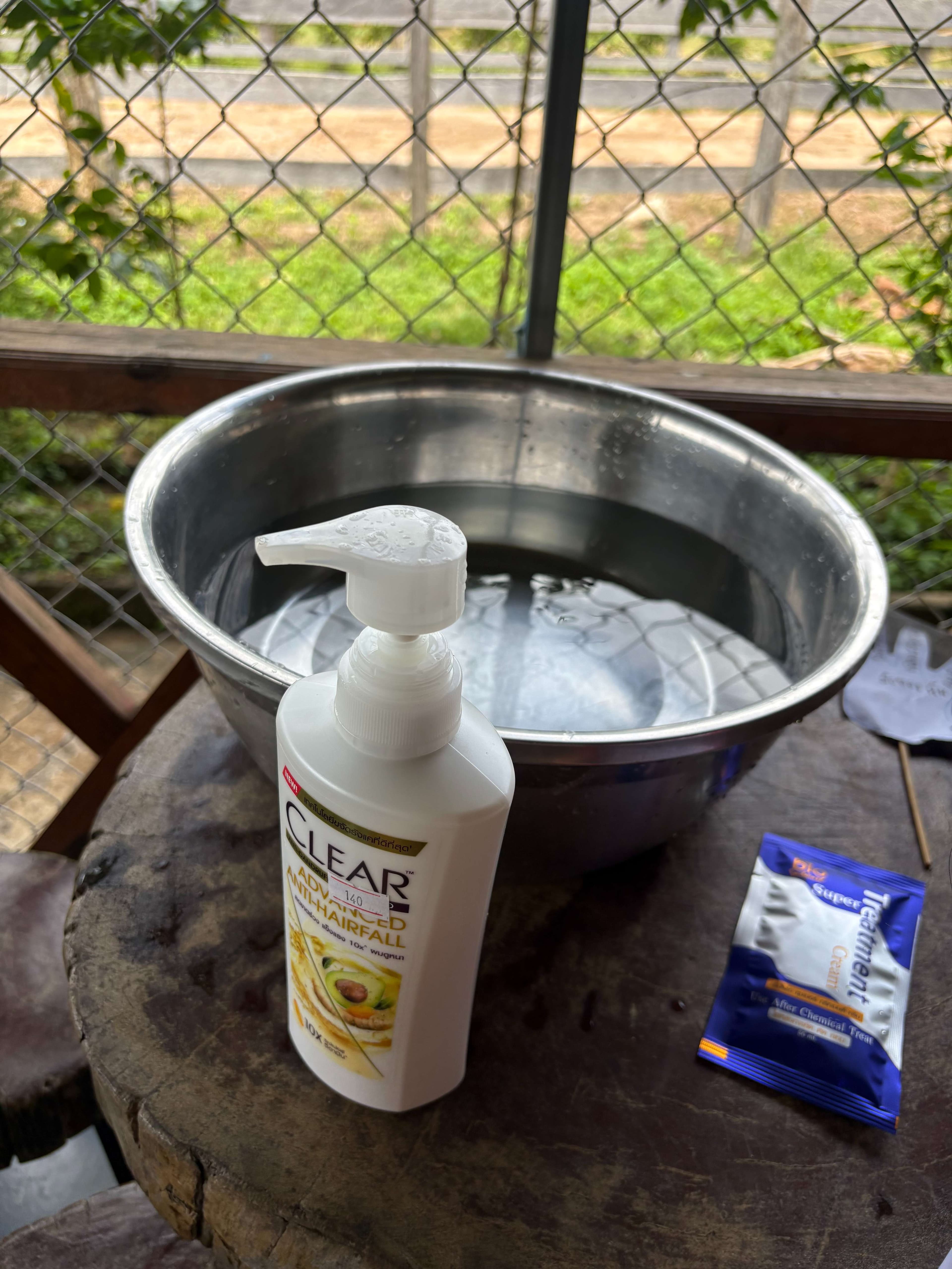 We're lacking some beauty supplies, this is all we can currently afford.