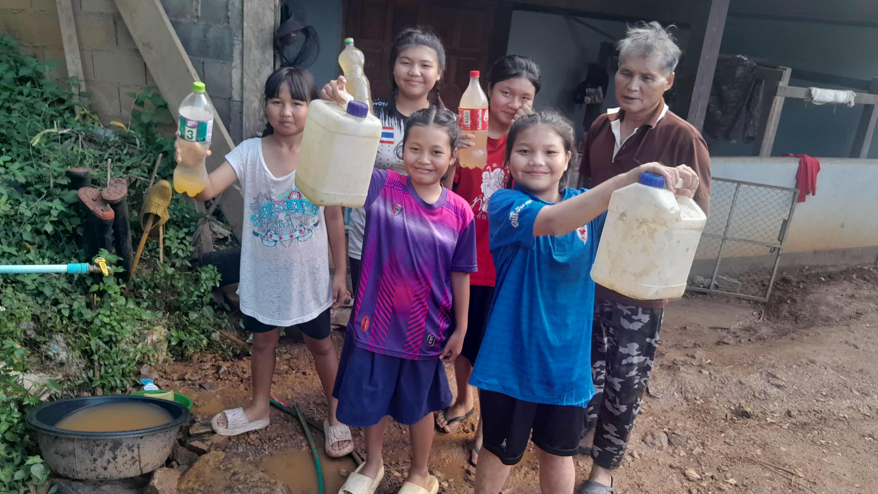 This is the water children are drinking today.