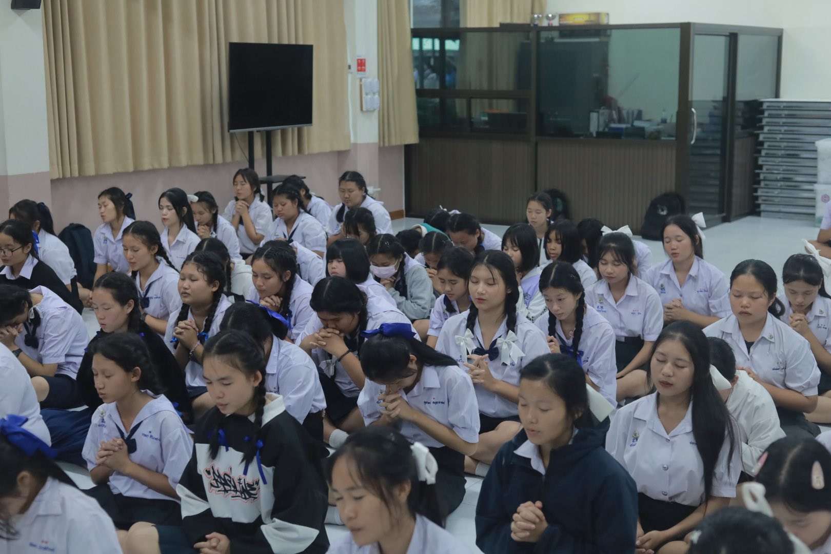 Youth leaders organizing worship services and children's activities to outreach the gospel and bring positive spiritual impact to local schools.