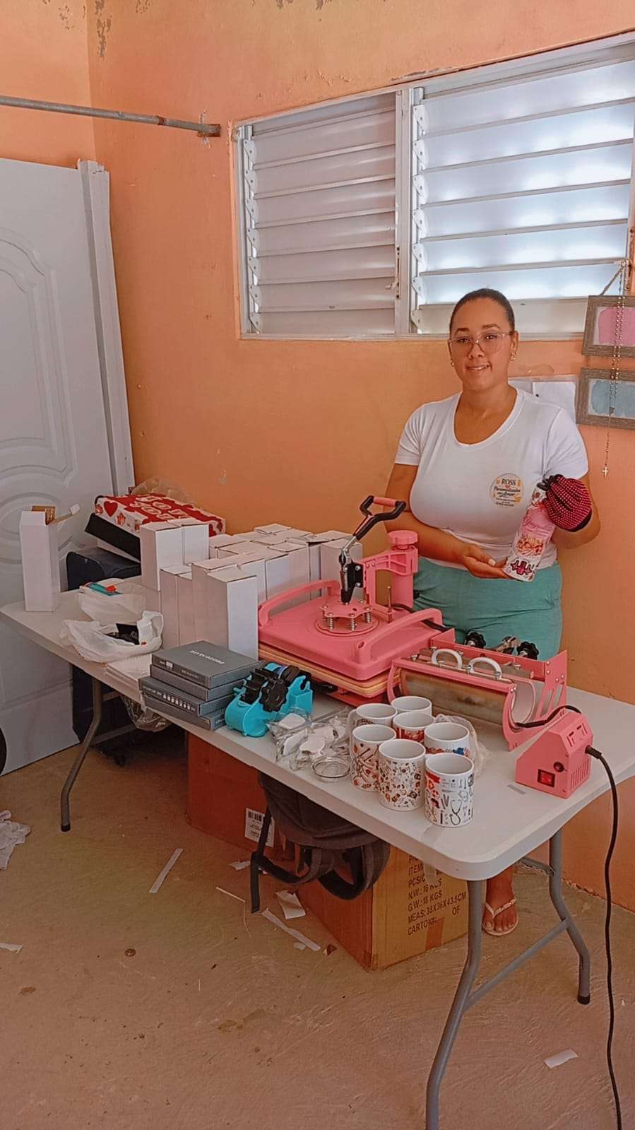 Mother personalizing accessories