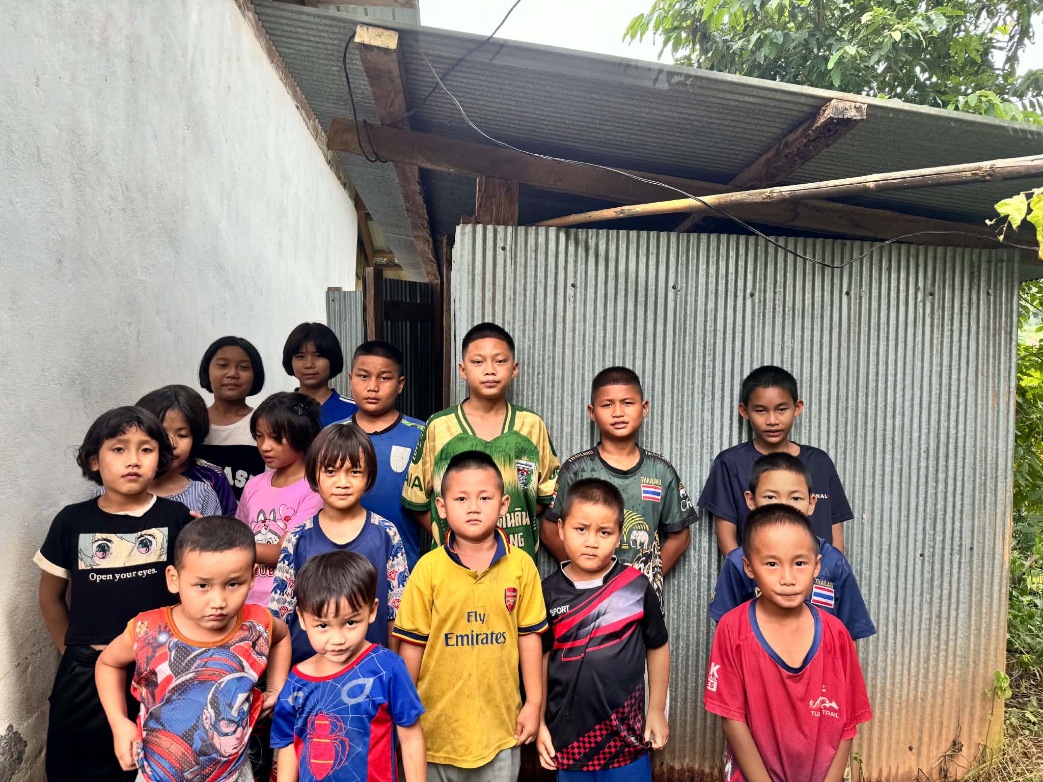 Children doing activities.