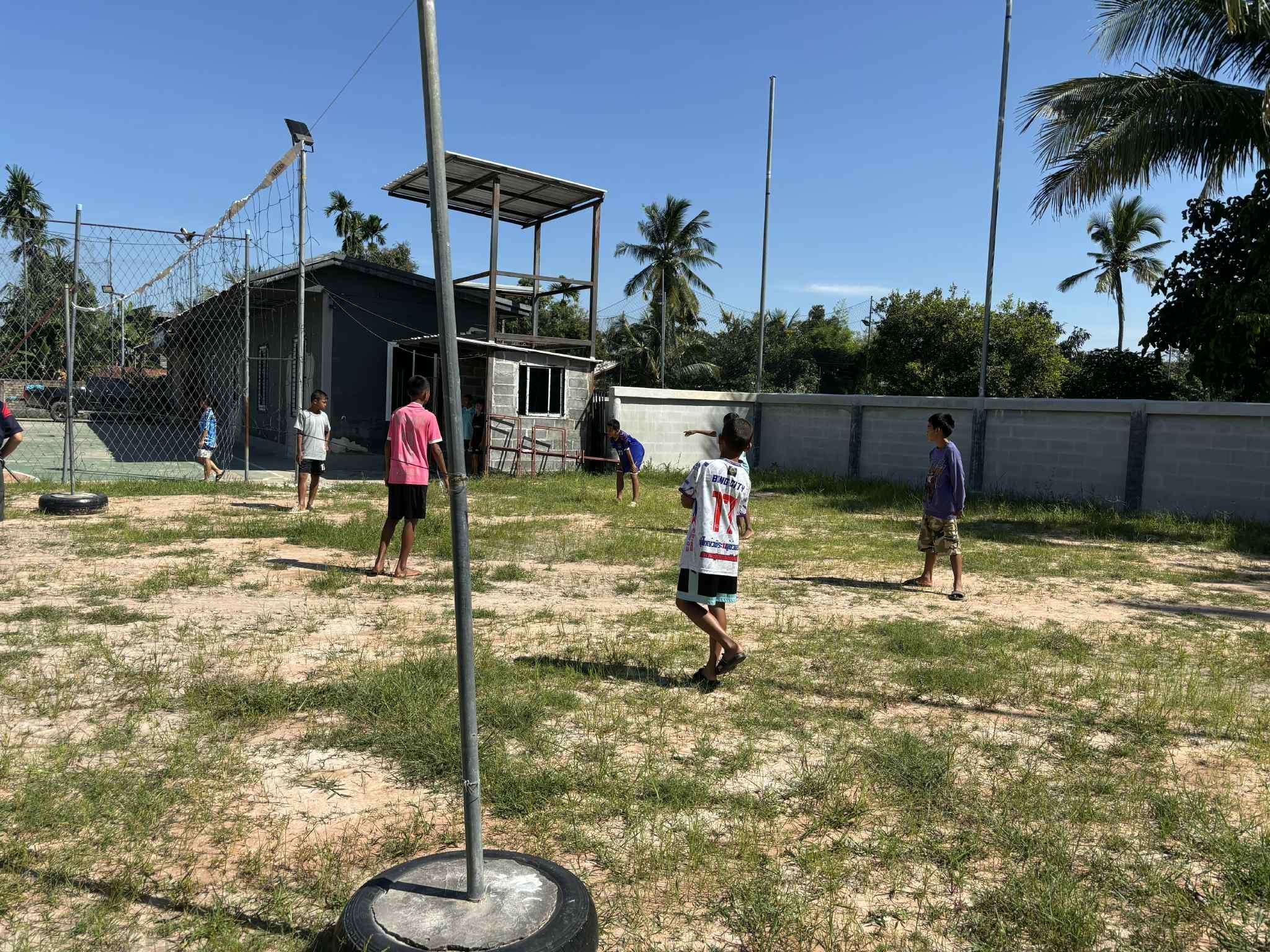 Volleyball Court for Year Round Health